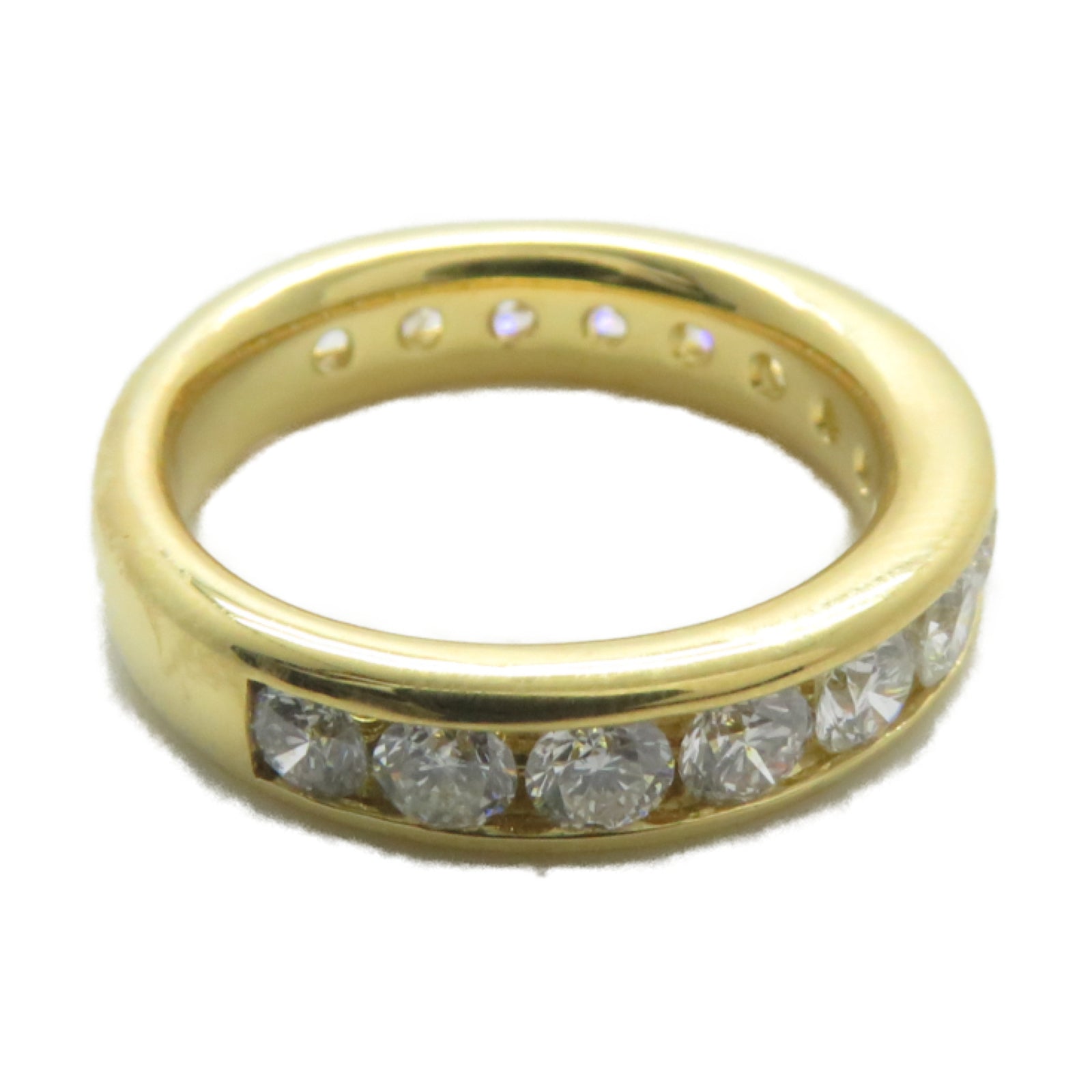 JEWELRY 18K黃金Diamond Ring 5.8g鑽石戒指US#5