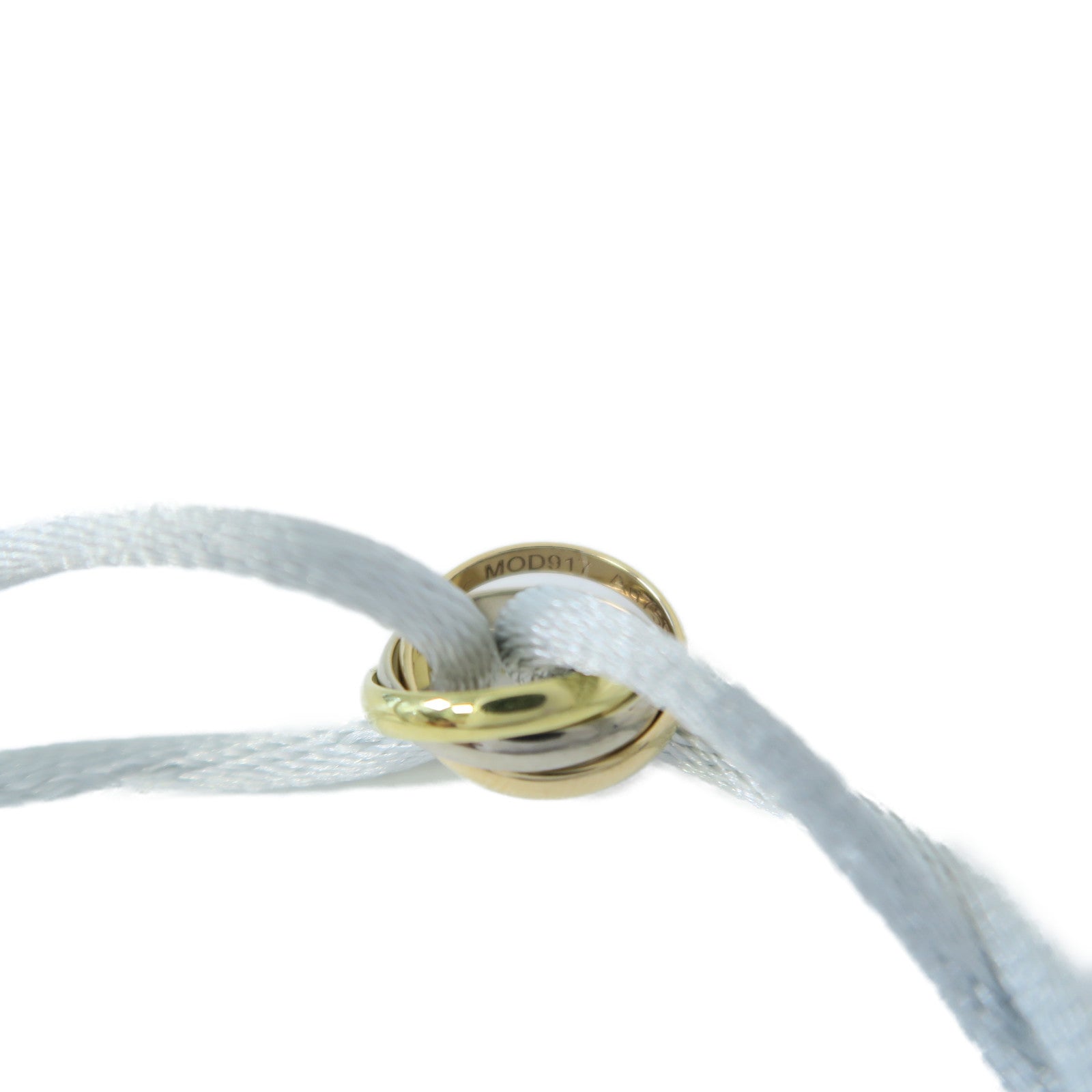 CARTIER 18K黃金/白金/玫瑰金Trinity Bracelet手鏈金色/銀色/玫瑰金色