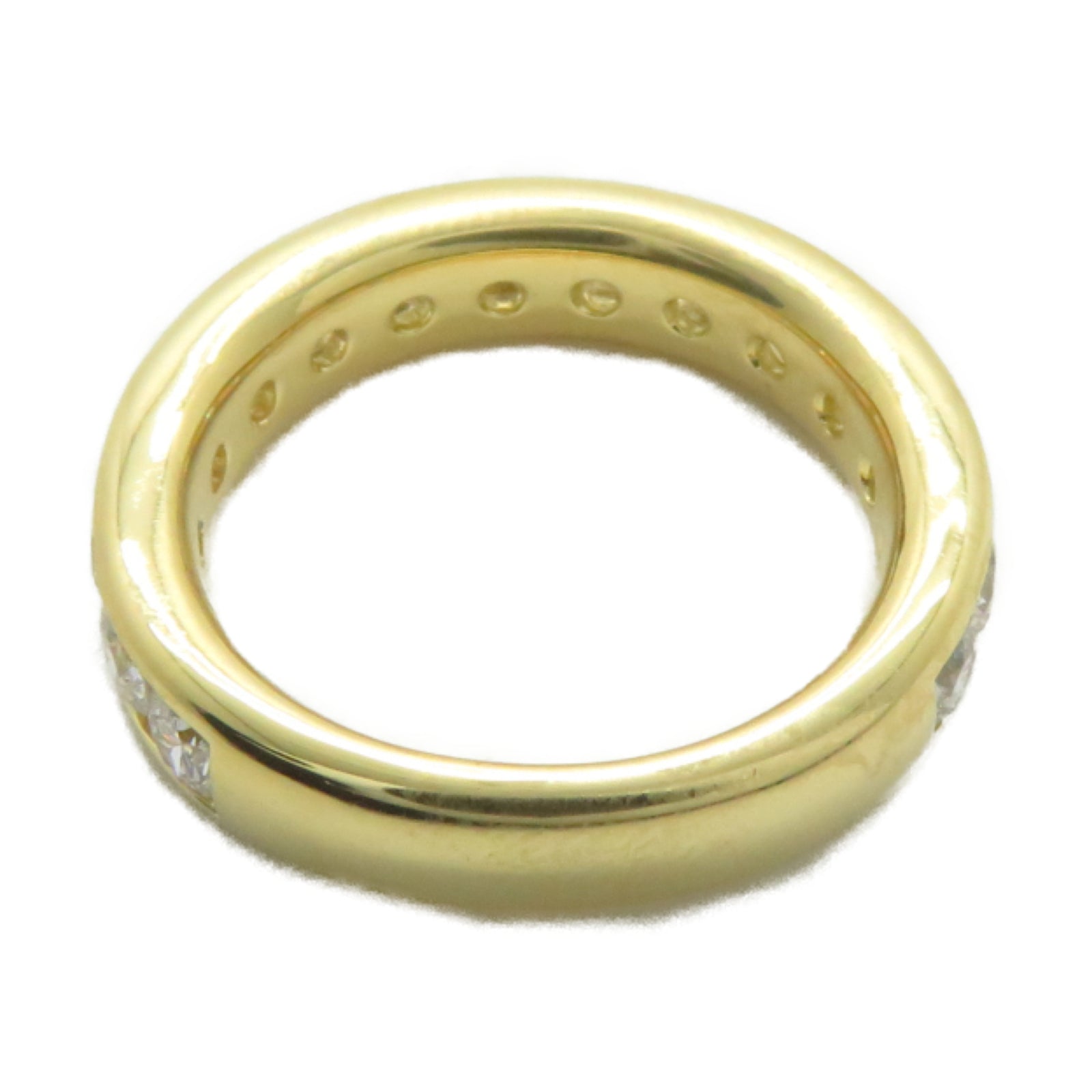 JEWELRY 18K黃金Diamond Ring 5.8g鑽石戒指US#5