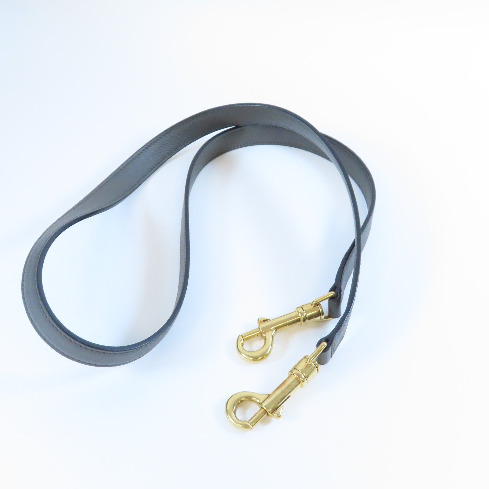 CELINE 牛皮皮革Belt金扣手挽肩背兩用袋灰色
