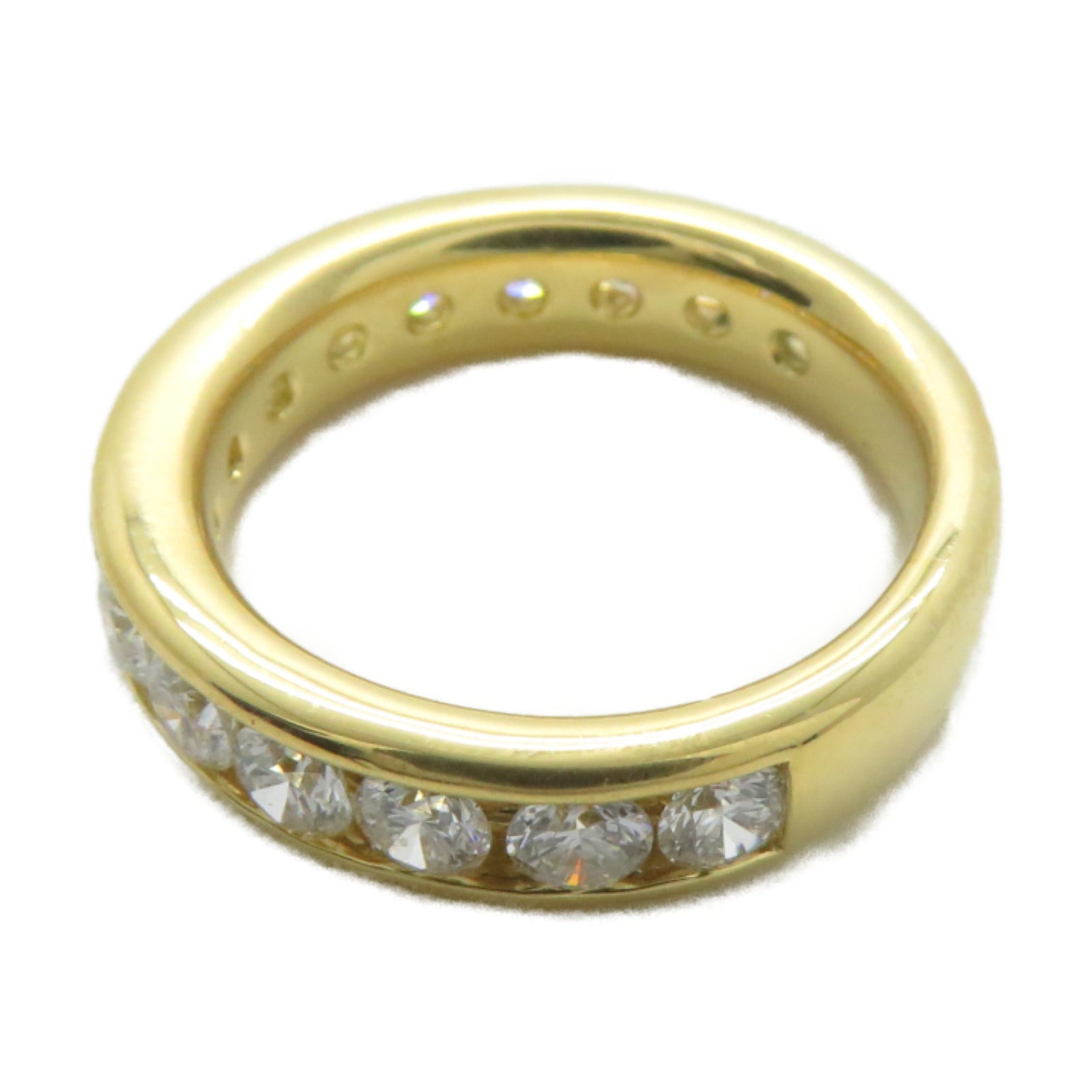 JEWELRY 18K黃金Diamond Ring 5.8g鑽石戒指US#5