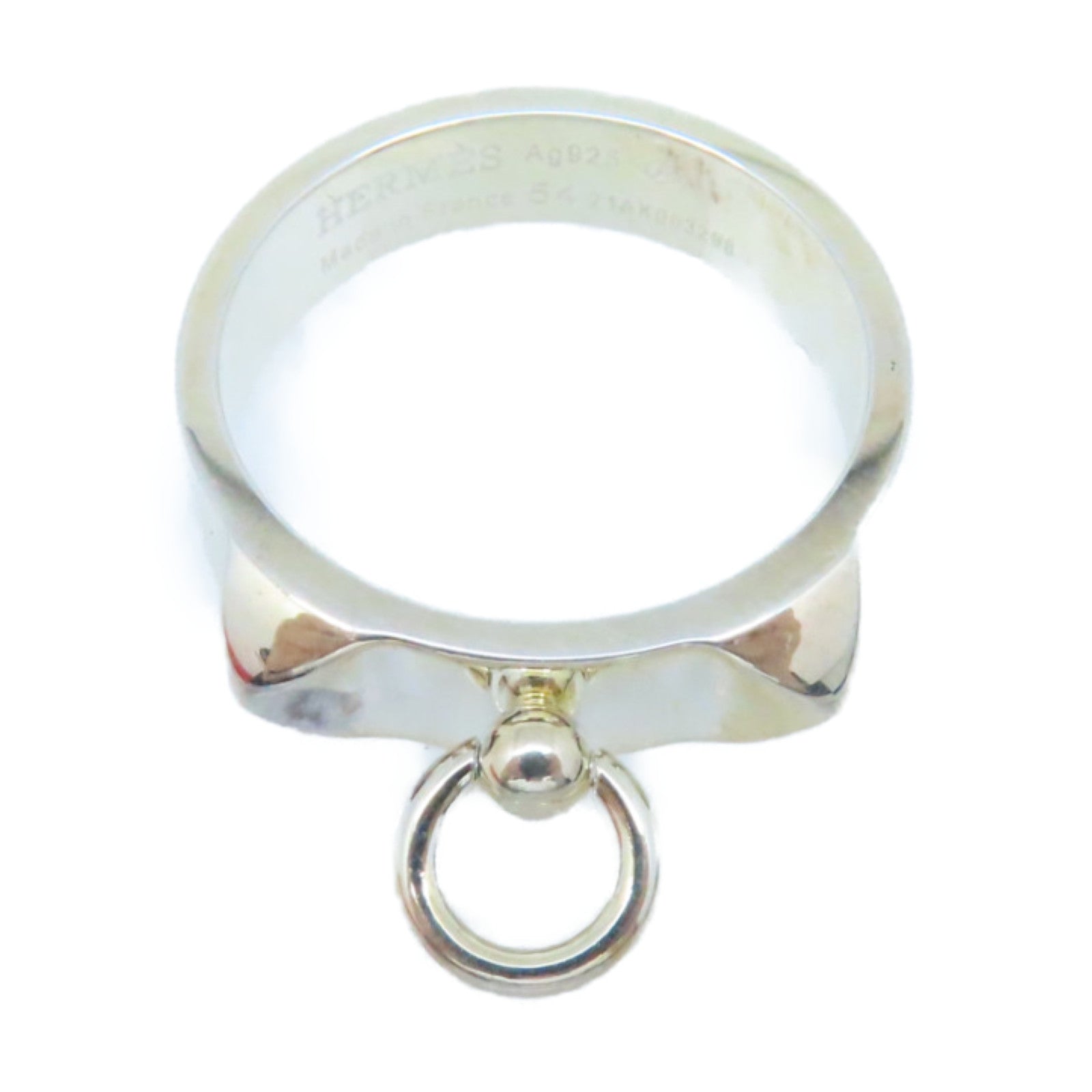 HERMES 925純銀Collier de chien Ring戒指#54