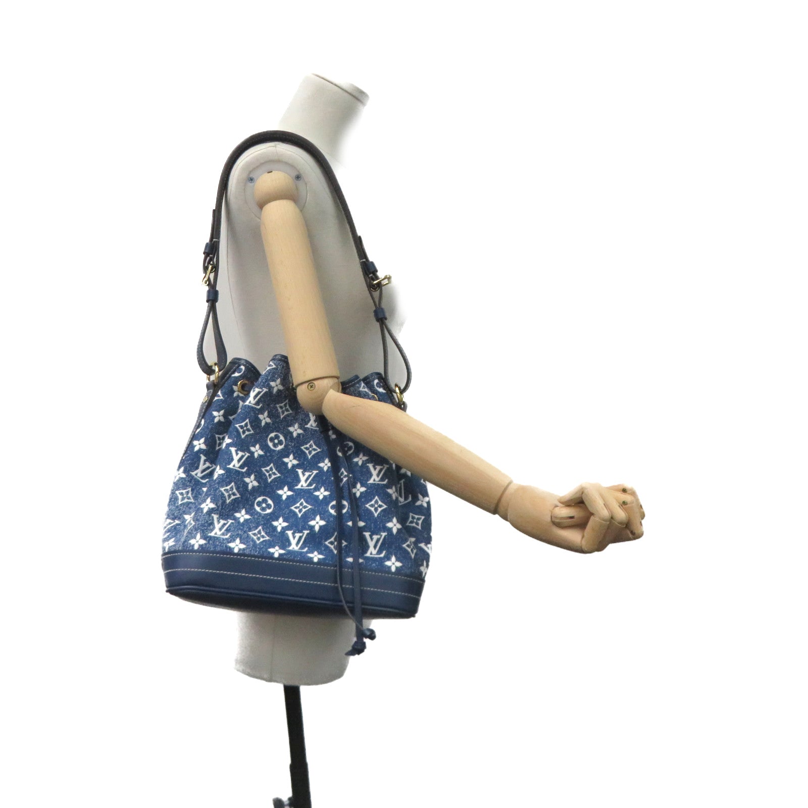LOUIS VUITTON Monogram Jacquard Demin Petit Neo Shoulder Bag Shoulder Bag
