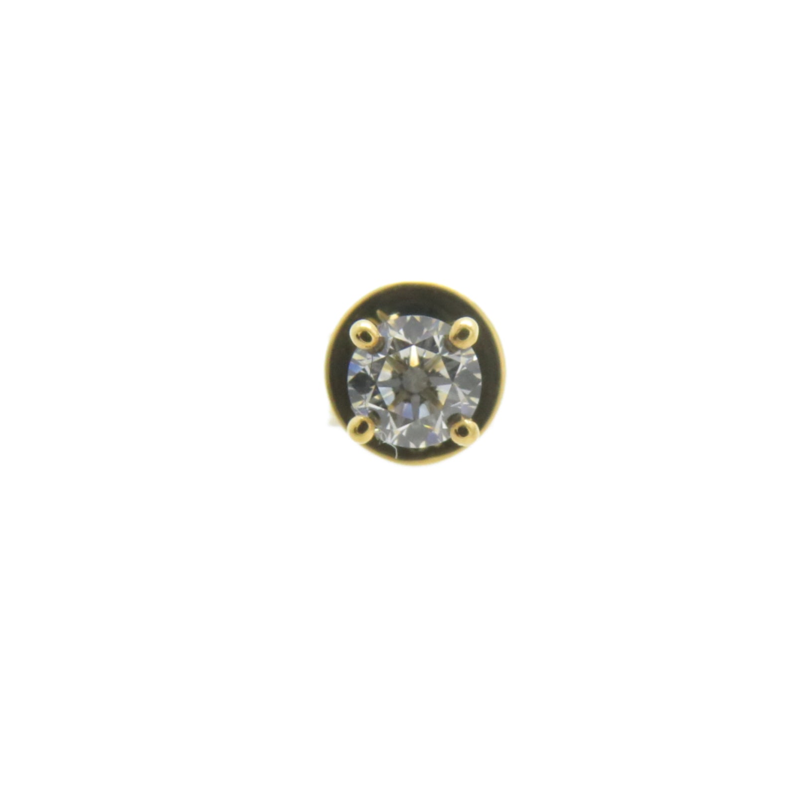 JEWELRY 18K黃金Diamond Earring 0.6g鑽石耳環
