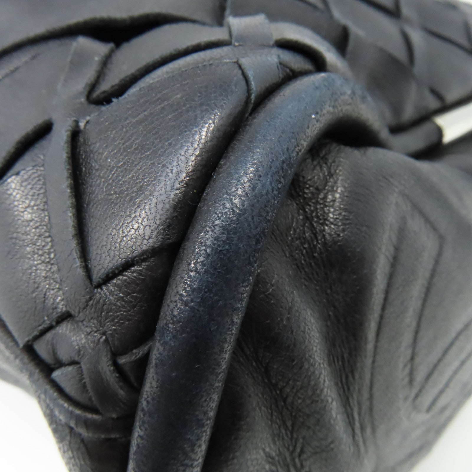 CHANEL 菱格羊皮皮革Shoulder Bag銀扣鏈帶肩背袋黑色
