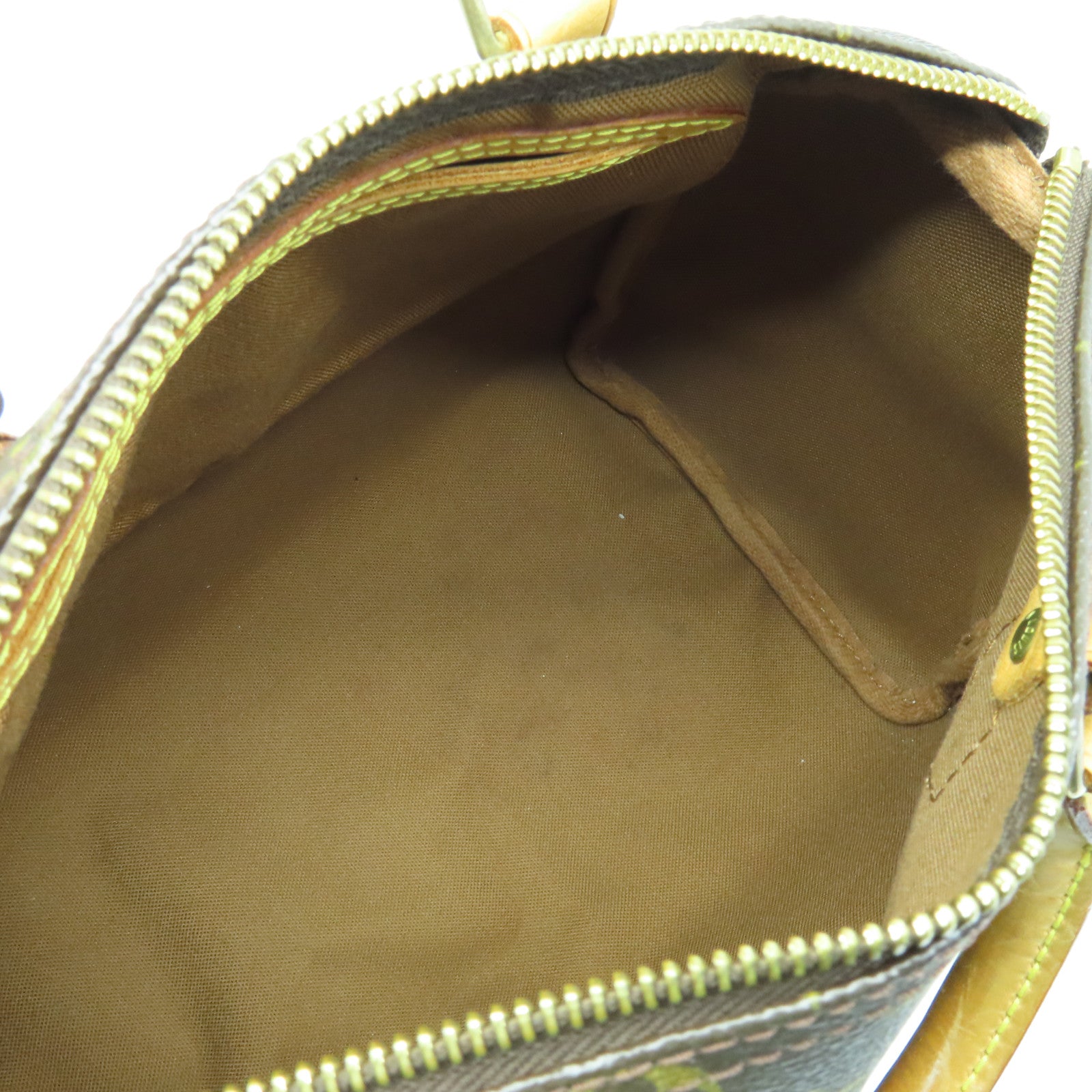 LOUIS VUITTON Monogram Speedy 25金扣手挽袋啡色