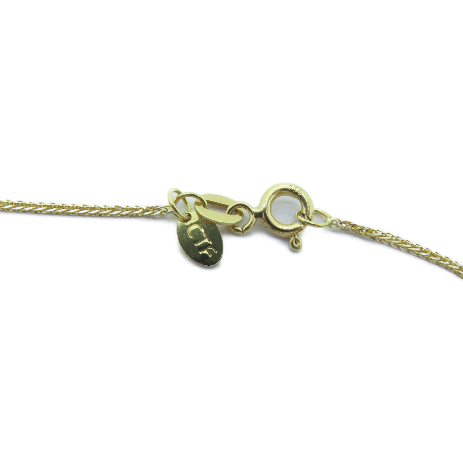 JEWELRY [Sharp Discount] 18K Gold Jade Necklace Necklace
