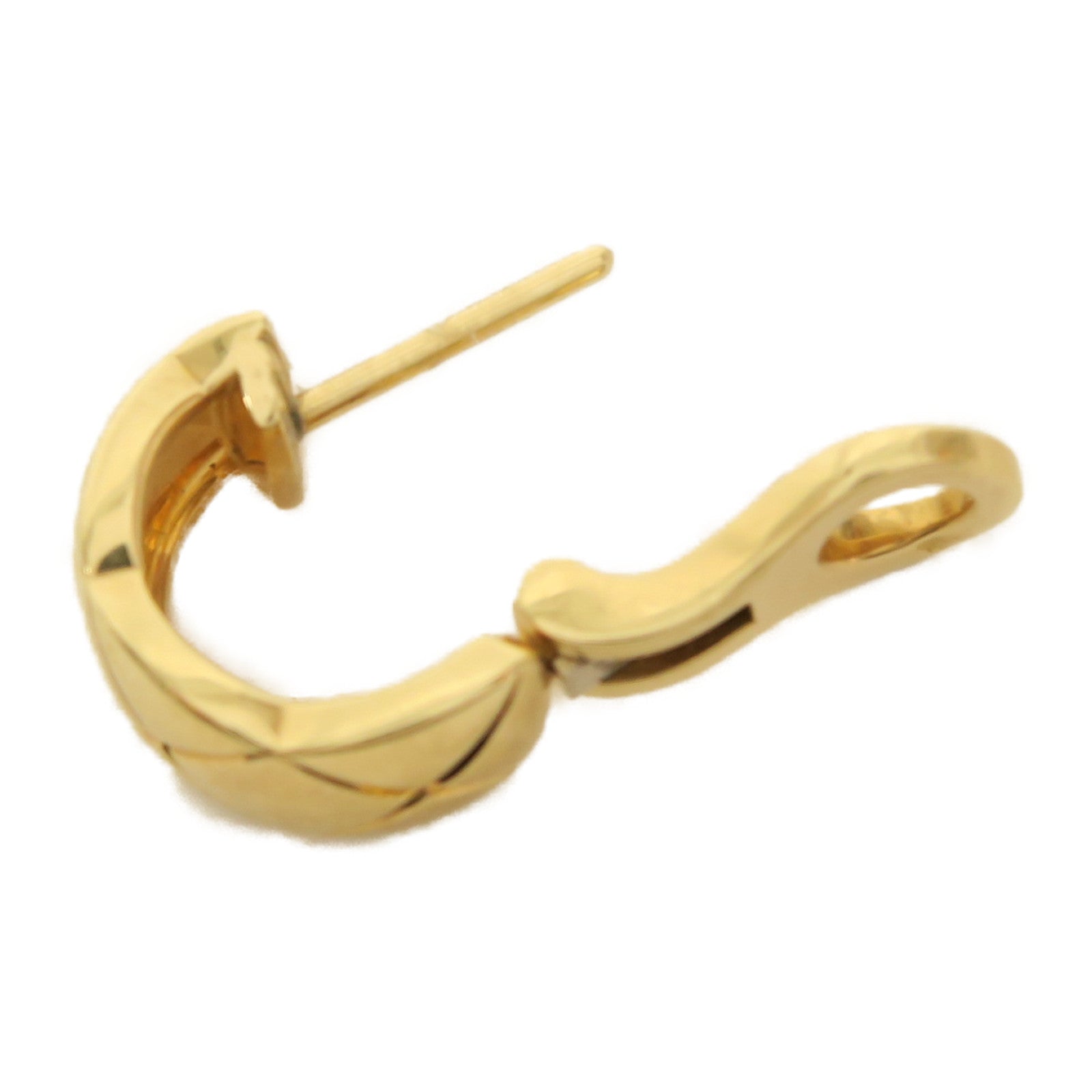 CHANEL 18K黃金Cursh Earring耳環