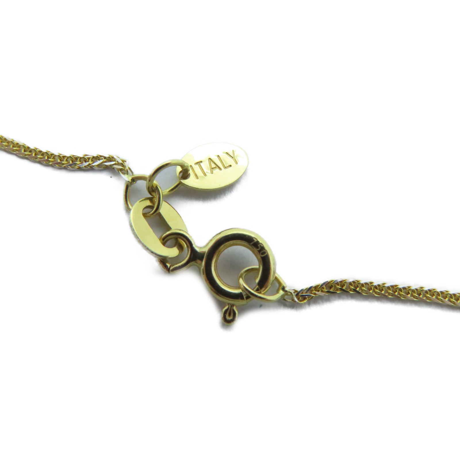 JEWELRY [Sharp Discount] 18K Gold Jade Necklace Necklace