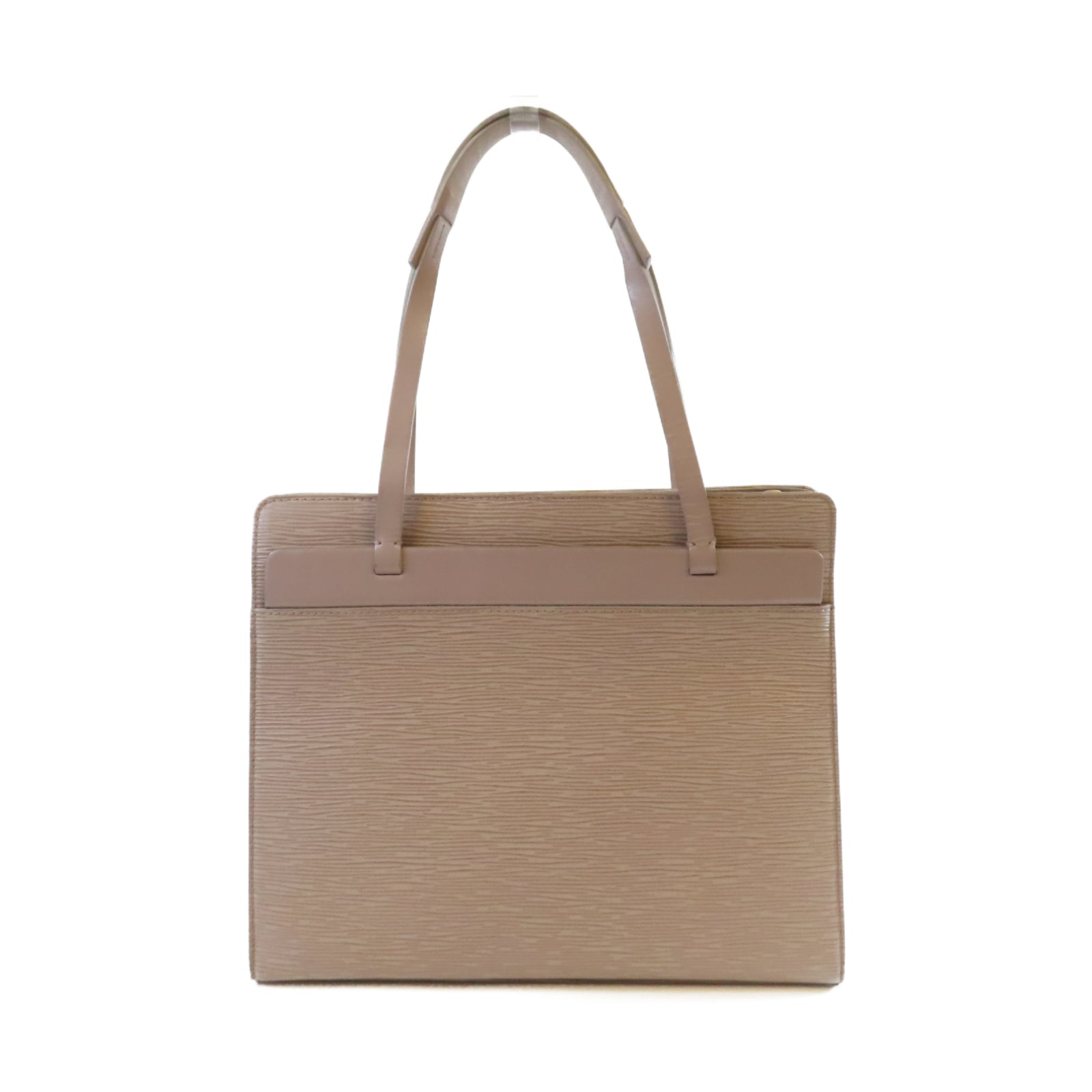 LOUIS VUITTON Epi Croisette PM銀扣肩背袋灰色