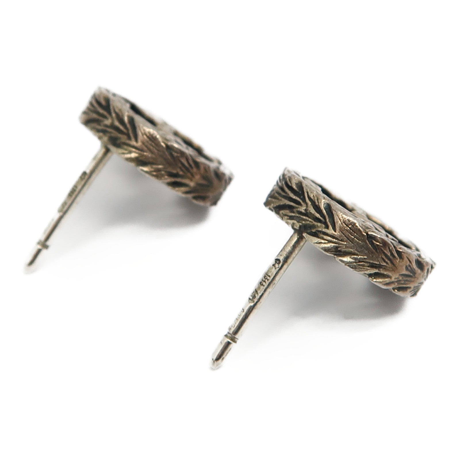 GUCCI 925純銀Interlocking G Earrings耳環