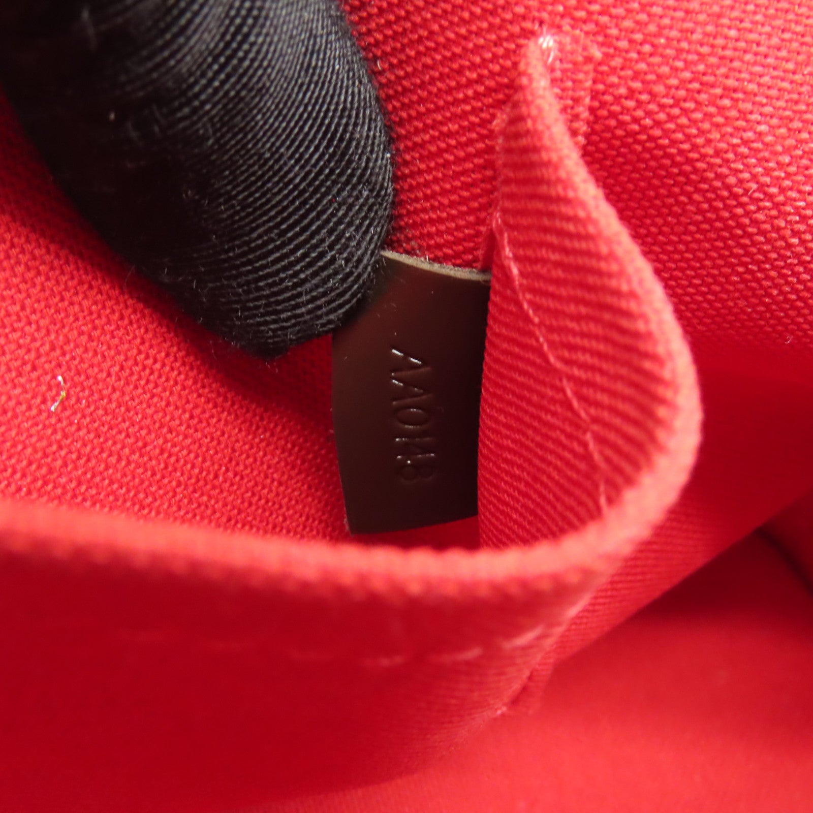 LOUIS VUITTON Damier Alma BB金扣手挽肩背兩用袋棕色