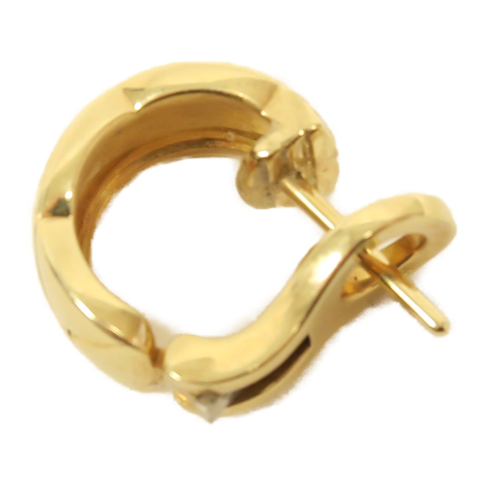 CHANEL 18K黃金Cursh Earring耳環