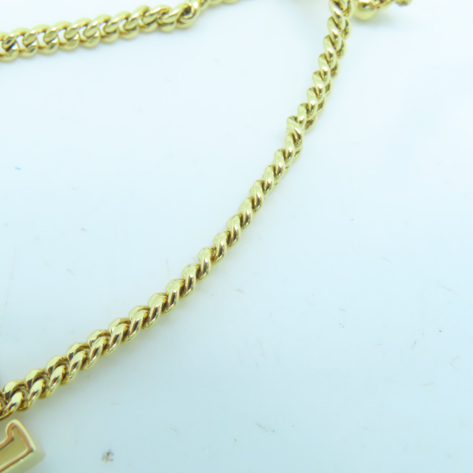 Chloe 金屬Bracelet金扣手鏈金色