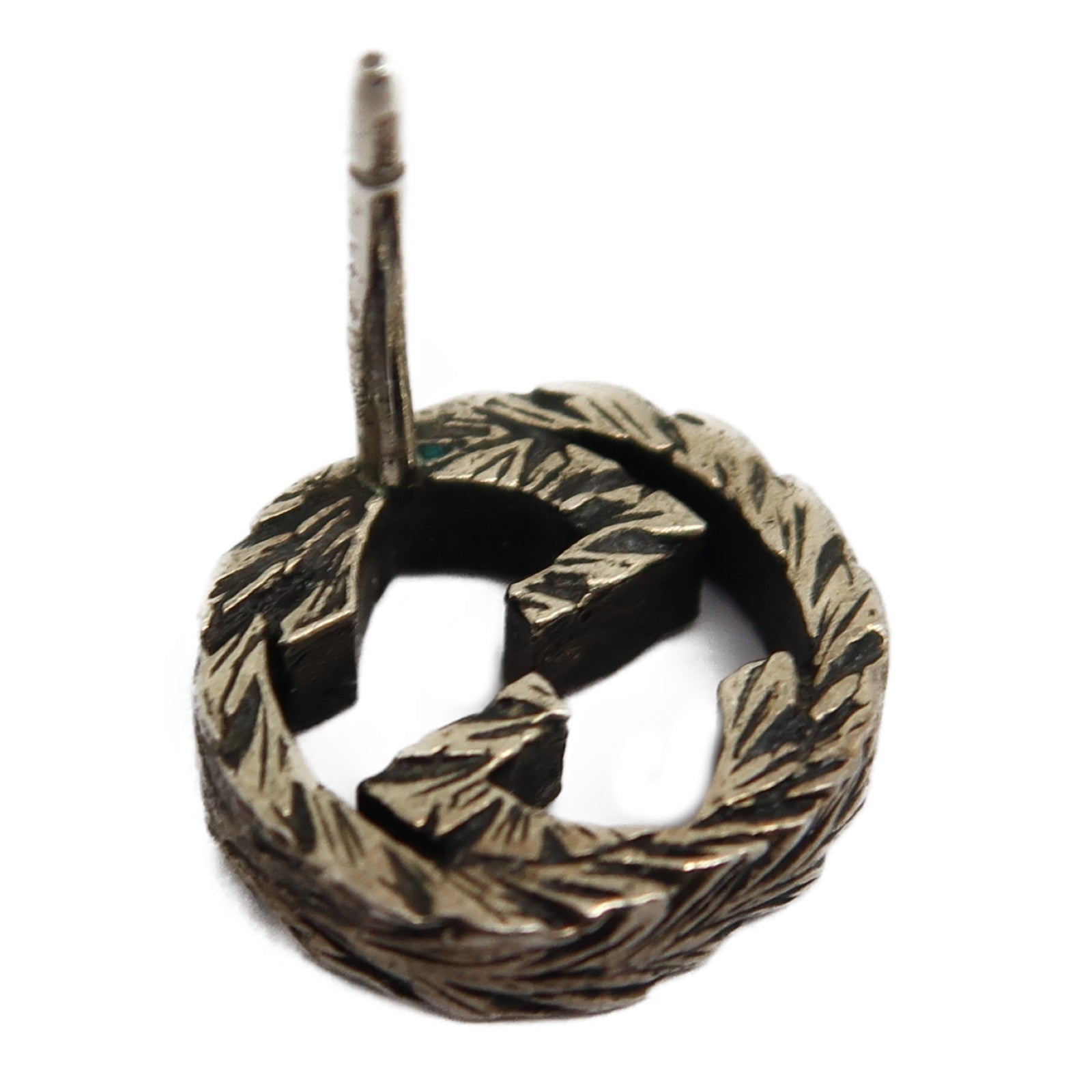 GUCCI 925純銀Interlocking G Earrings耳環