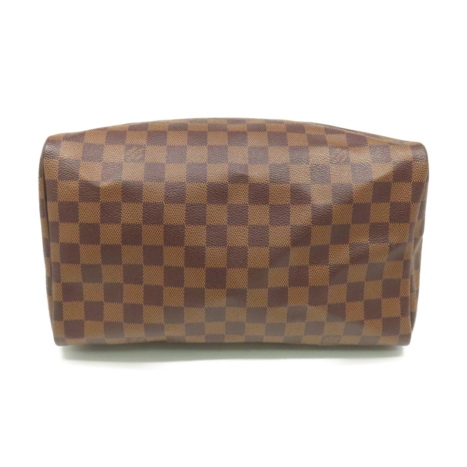 LOUIS VUITTON Damier Speedy 30金扣手挽袋啡色