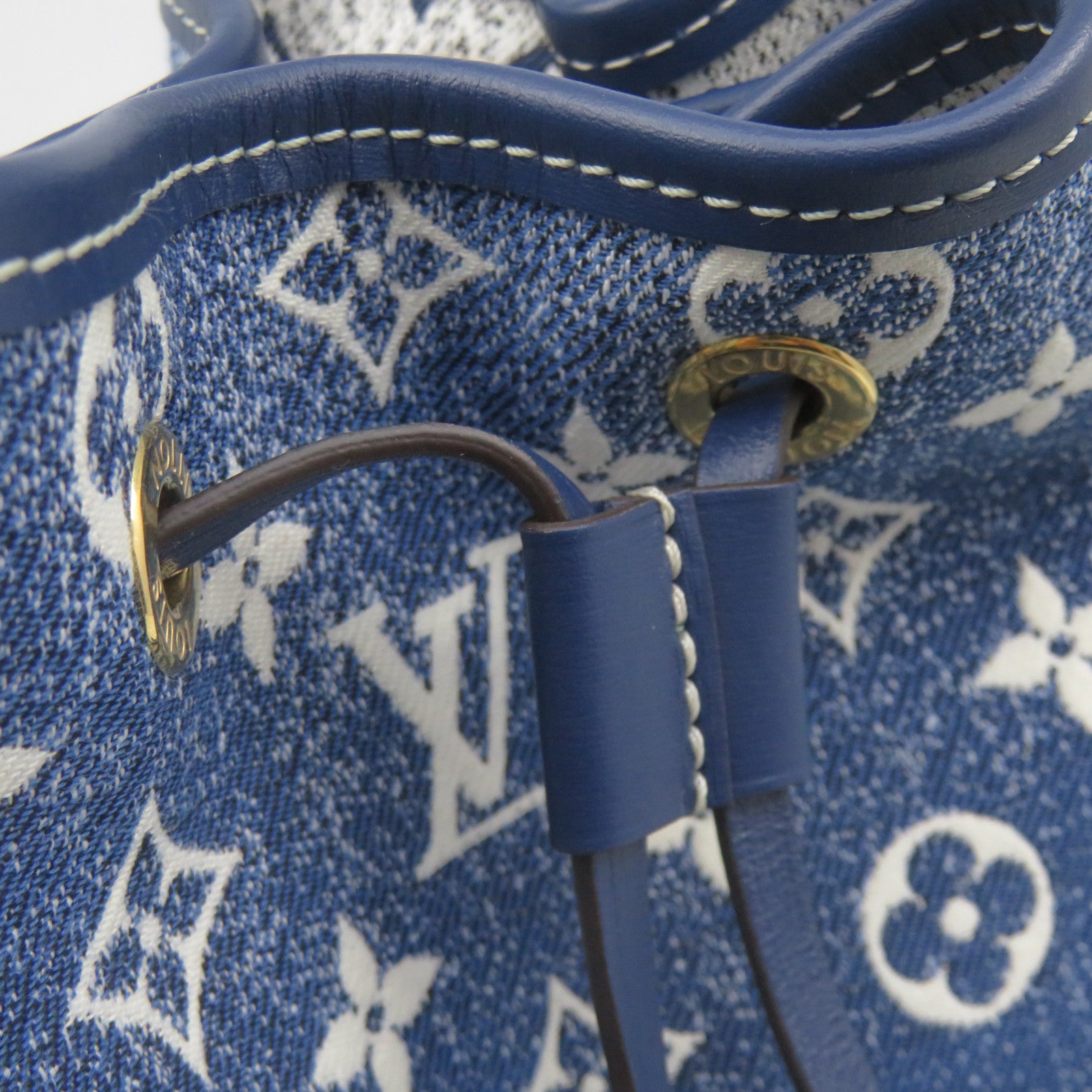 LOUIS VUITTON Monogram Jacquard Demin Petit Neo Shoulder Bag Shoulder Bag