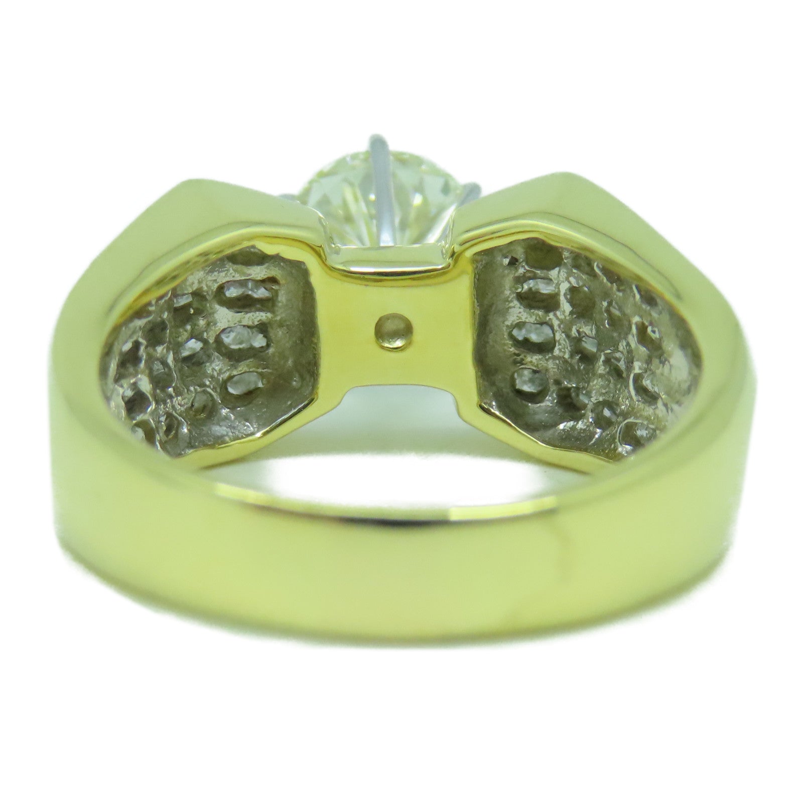 JEWELRY 【激減優惠】18K黃金Diamond 1.64ct/1.90ct鑽石戒指US#8.5