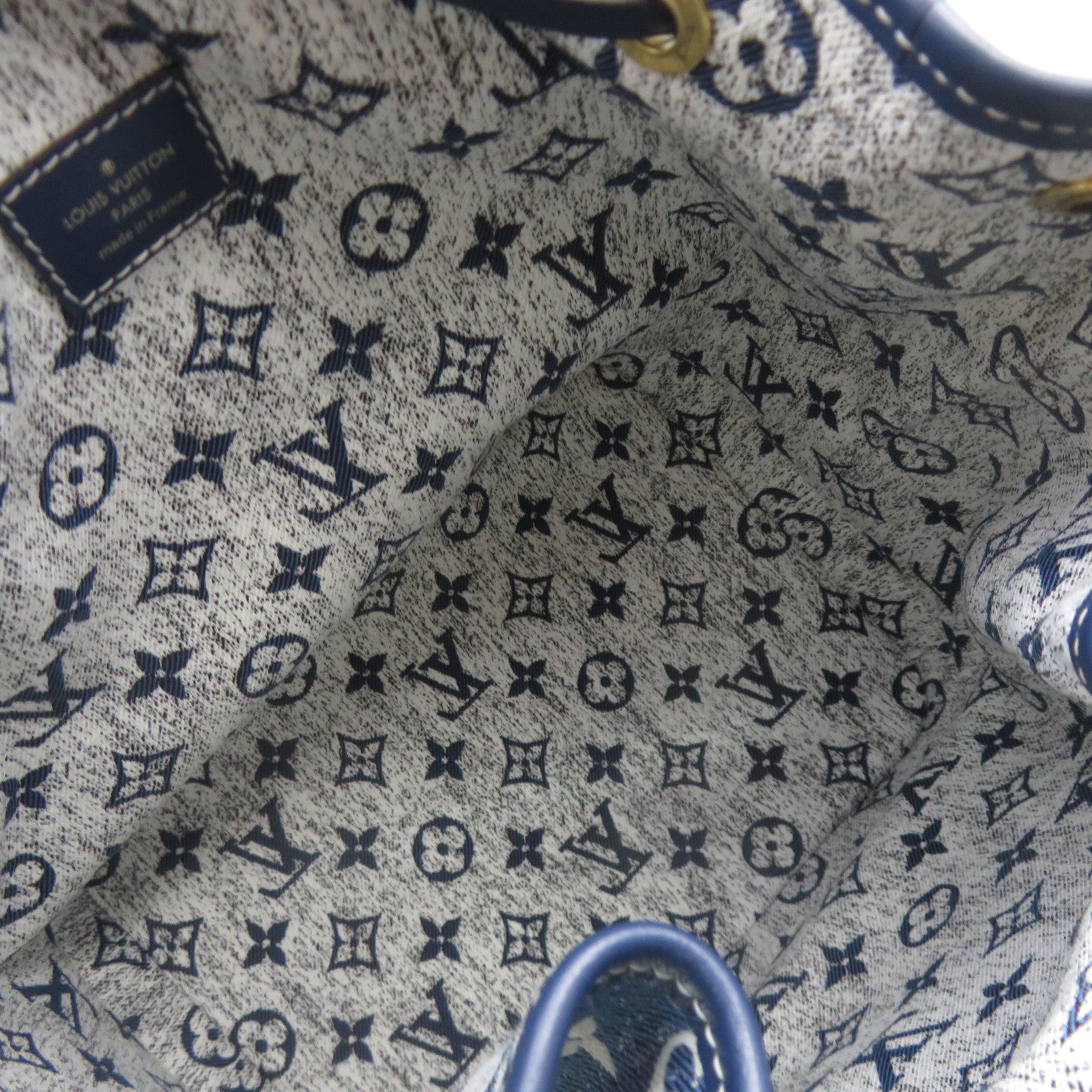 LOUIS VUITTON Monogram Jacquard Demin Petit Neo Shoulder Bag Shoulder Bag