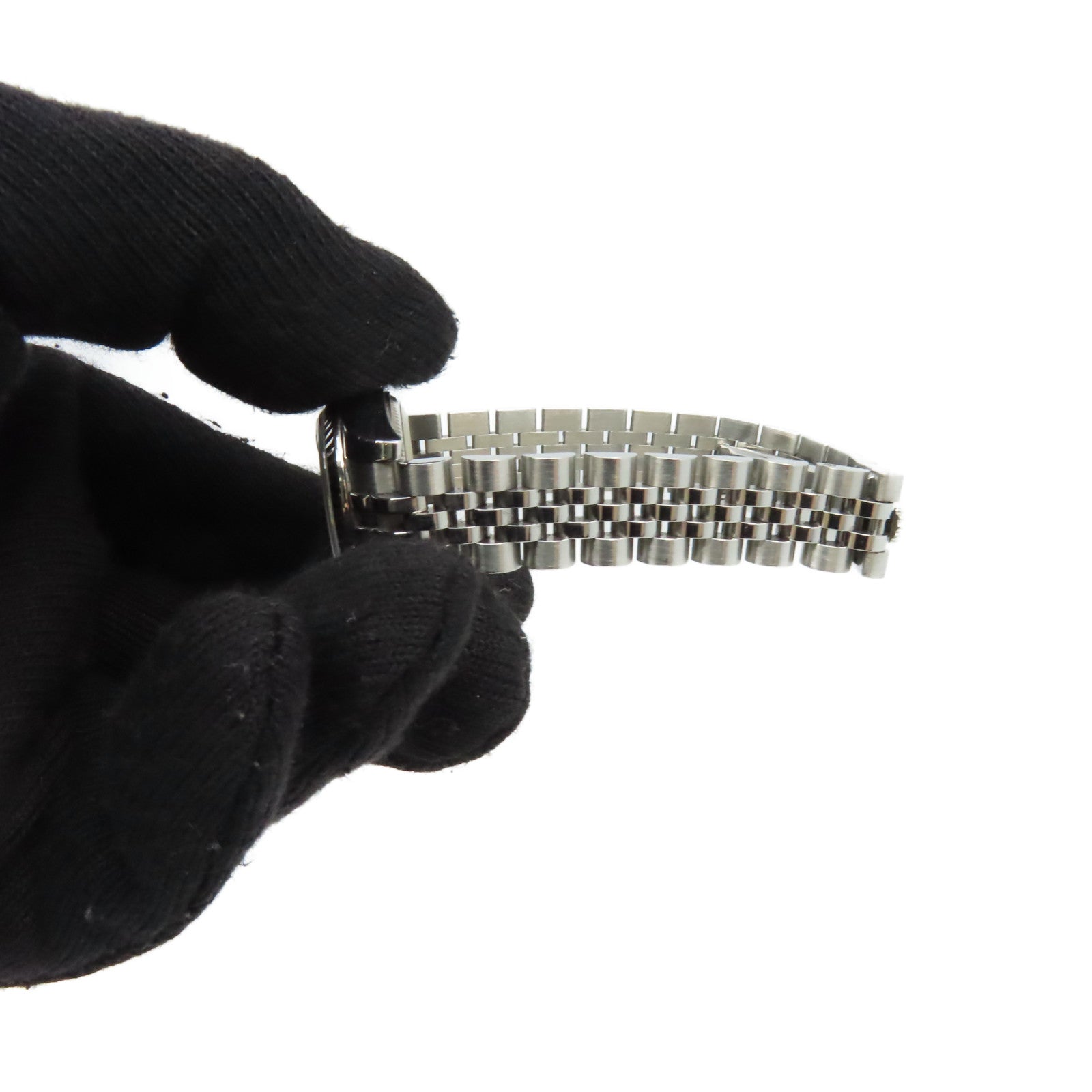 ROLEX Lady Datejust Watch 18K白金/不鏽鋼自動機芯手錶貝殼色/銀色