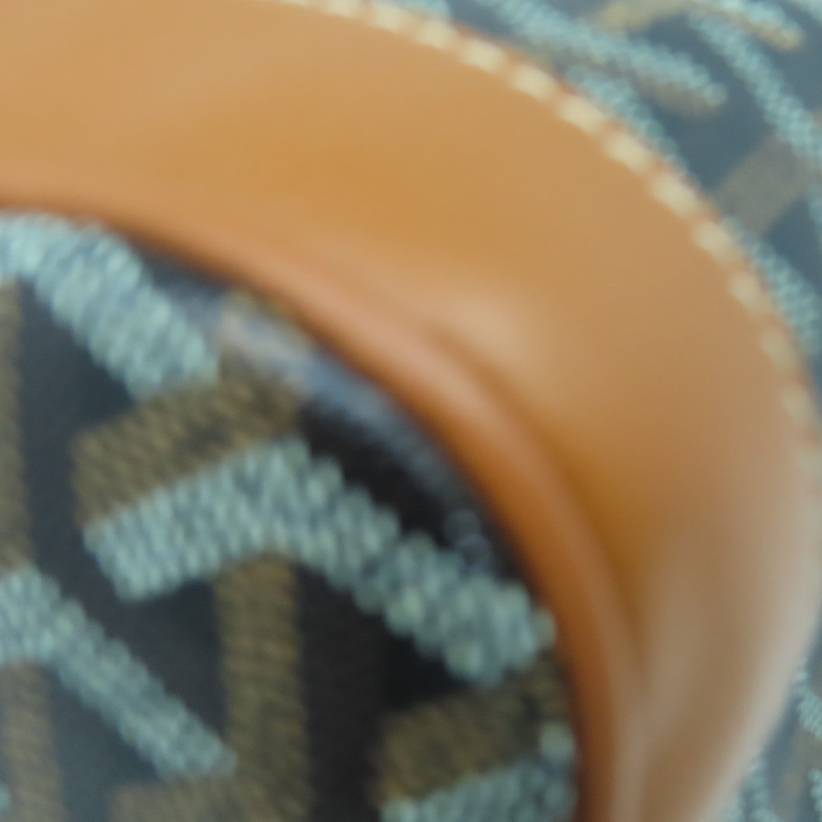 GOYARD 塗層帆布/牛皮皮革Petit Flot Bucket Bag銀扣肩背袋黑色/棕色