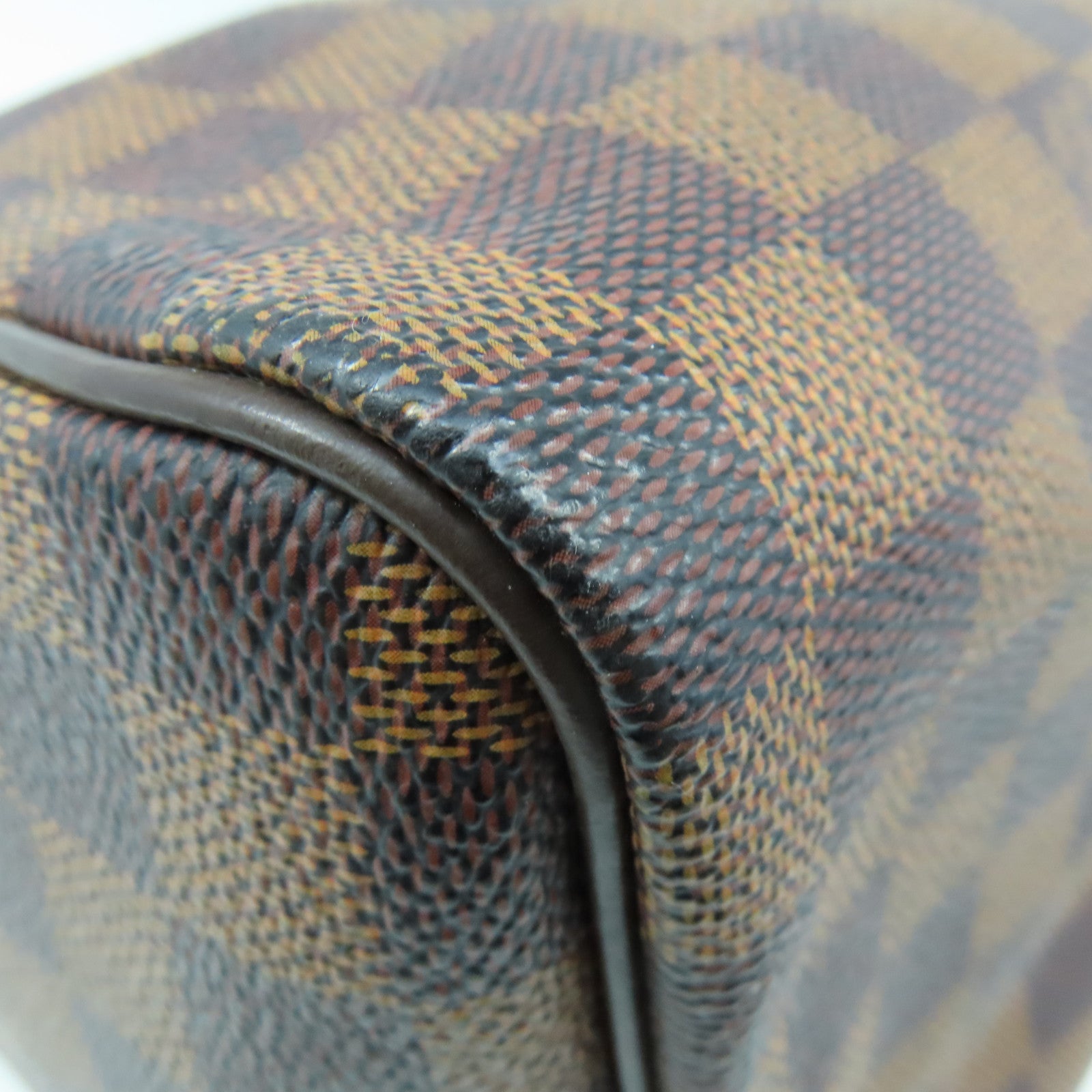 LOUIS VUITTON Damier Speedy 30金扣手挽袋啡色