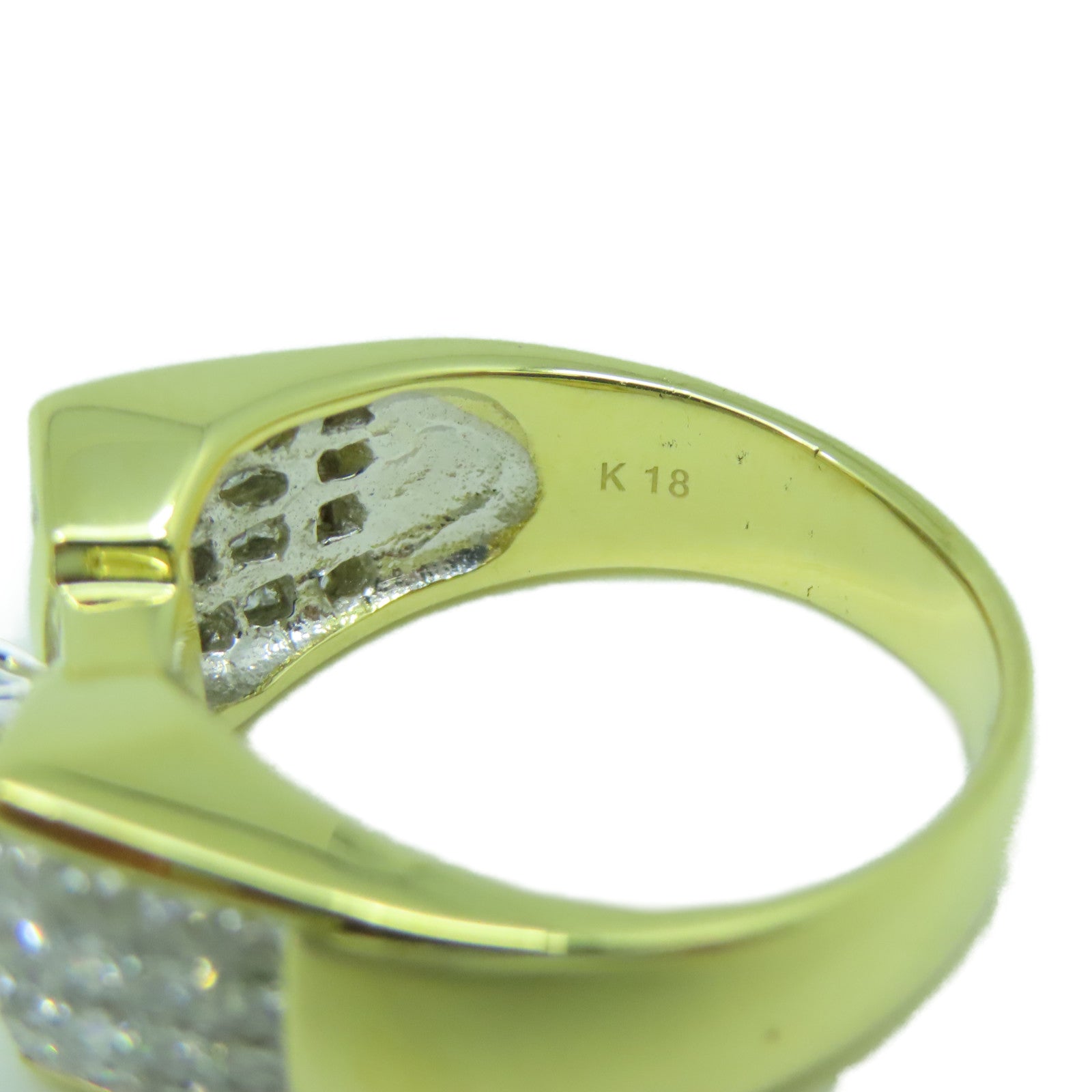 JEWELRY 【激減優惠】18K黃金Diamond 1.64ct/1.90ct鑽石戒指US#8.5