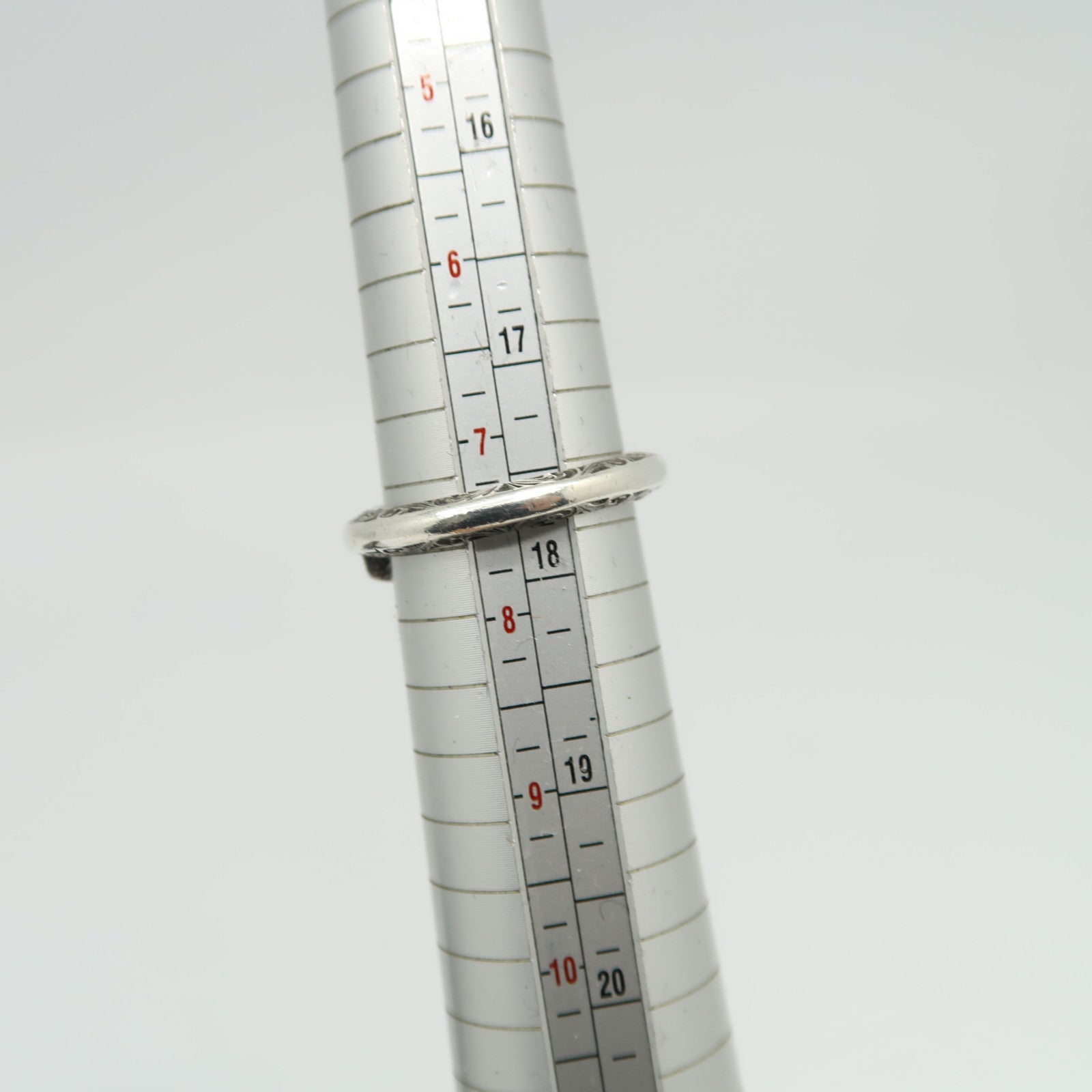 GUCCI 925純銀Double G Key Ring戒指