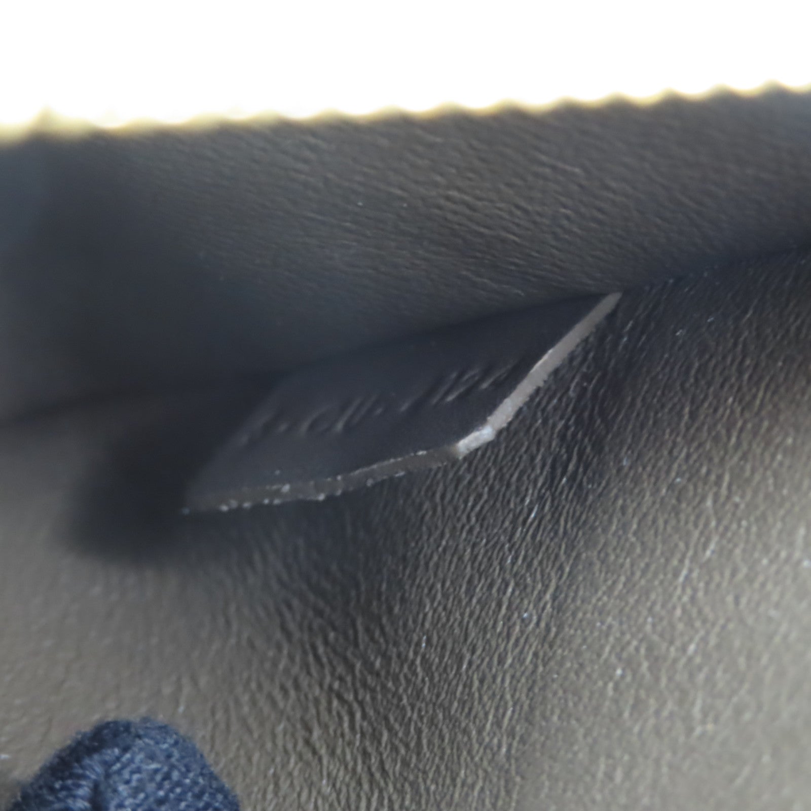 CELINE 牛皮皮革Trapeze金扣手挽肩背兩用袋灰色
