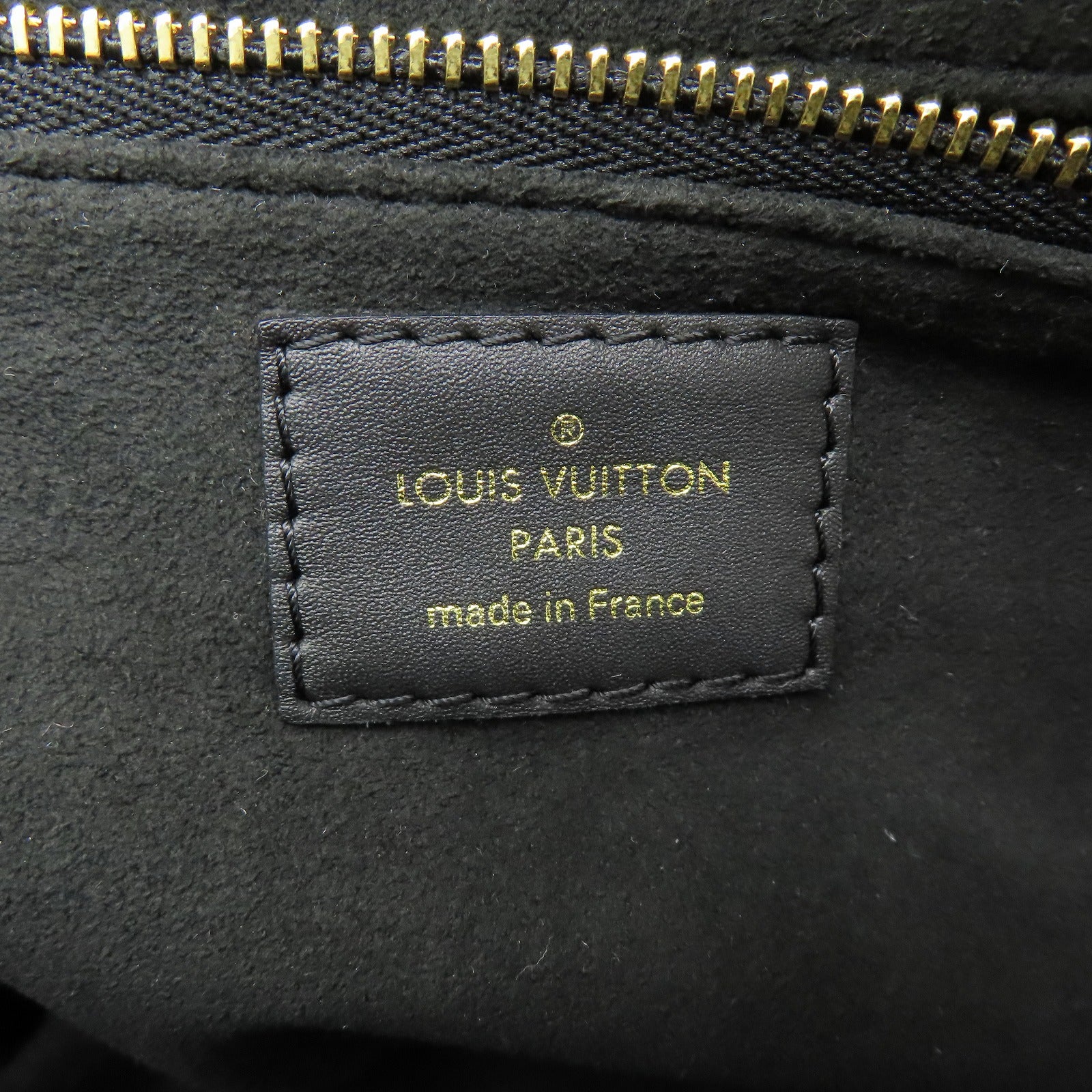 LOUIS VUITTON Monogram Empreinte Petite Malle Souple金扣手挽肩背兩用袋黑色