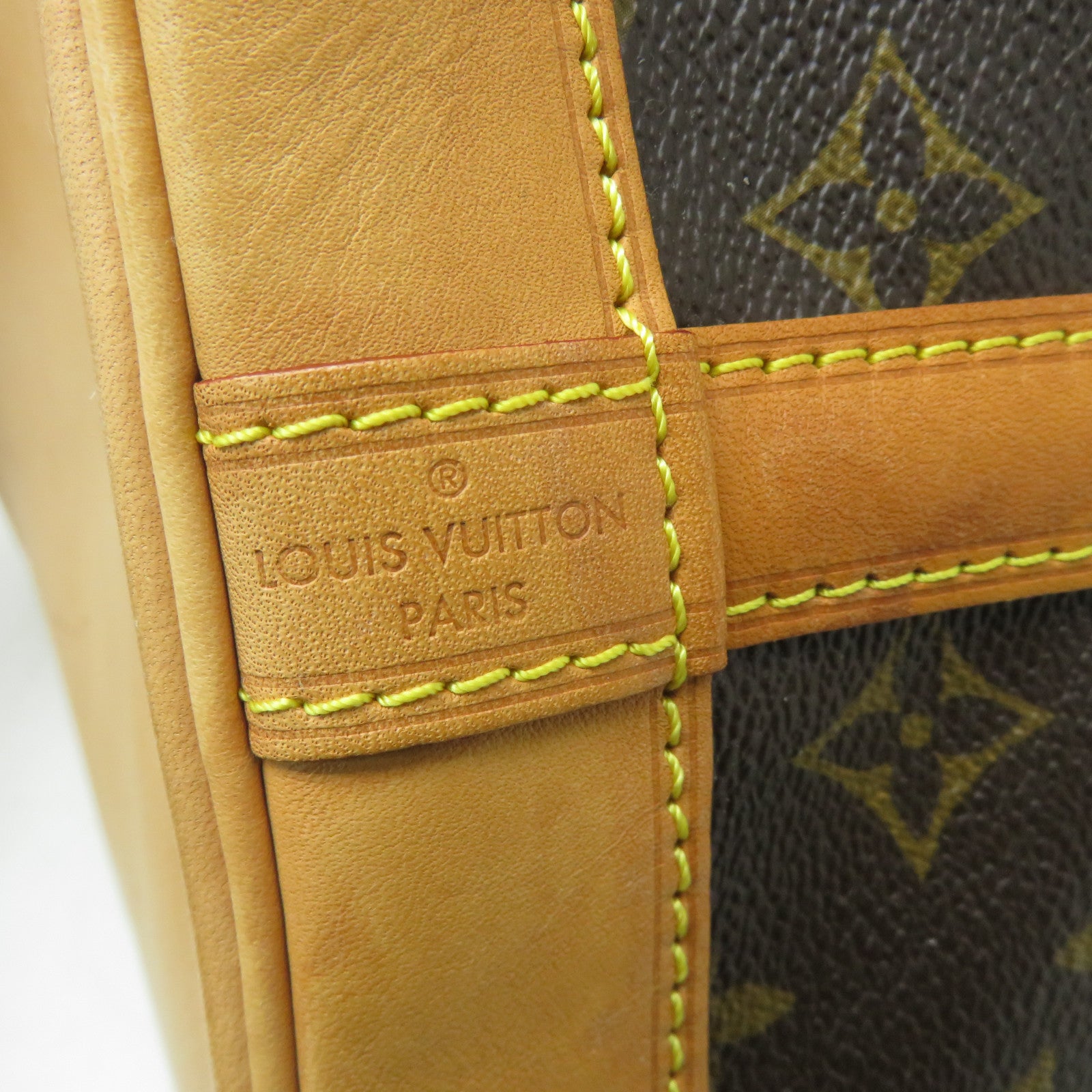 LOUIS VUITTON Monogram Petit Noe金扣肩背袋啡色