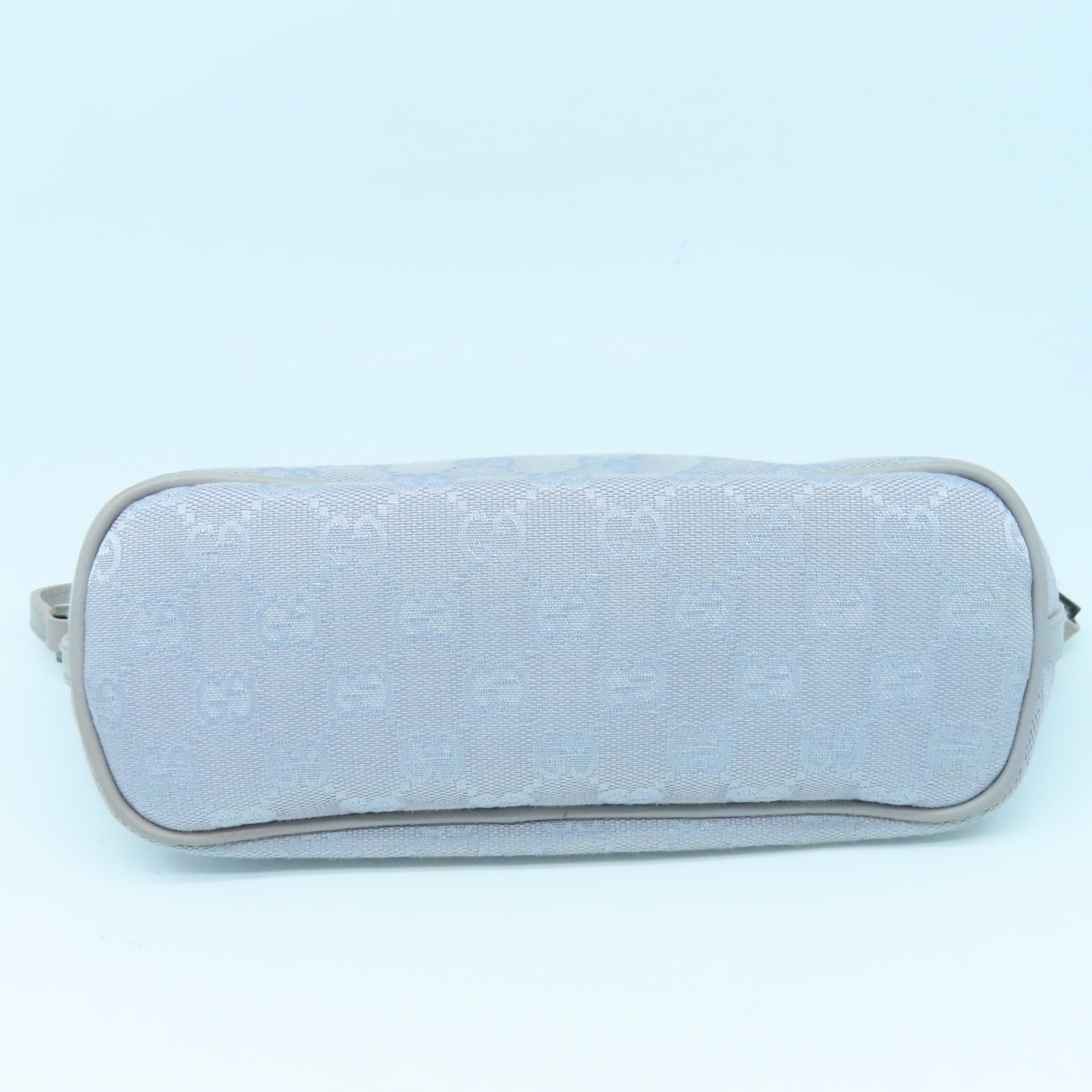 GUCCI 帆布Handbag银扣手挽袋紫色