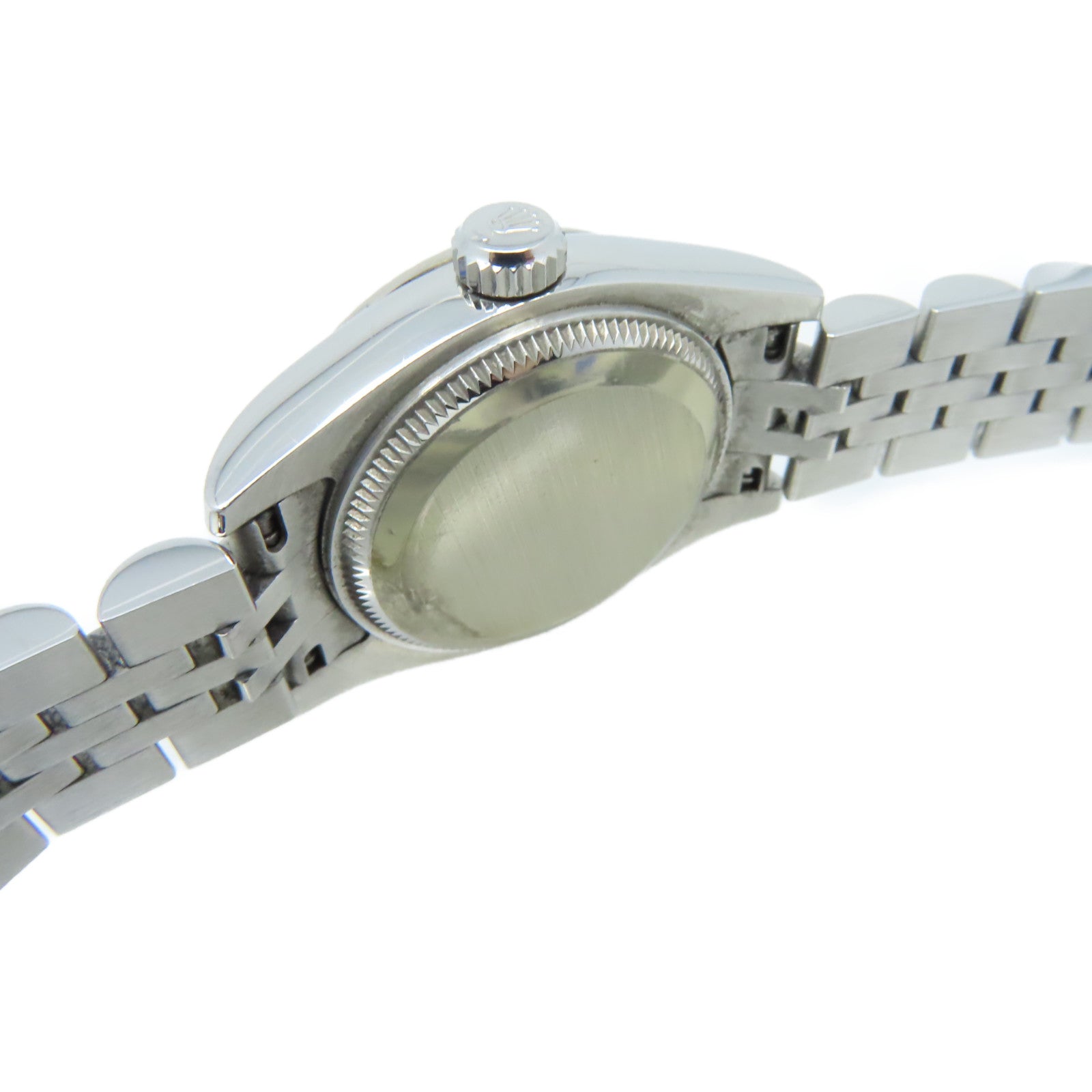 ROLEX Lady Datejust Watch 18K白金/不鏽鋼自動機芯手錶貝殼色/銀色