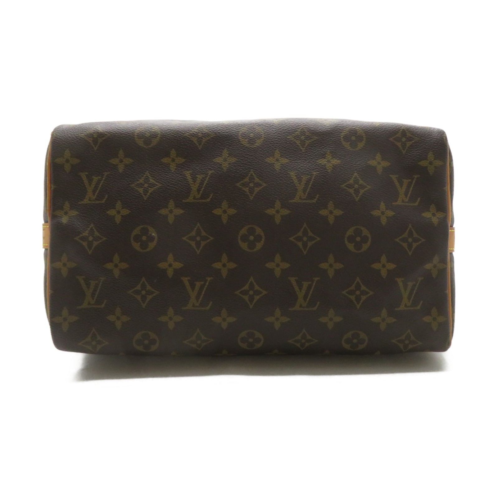 LOUIS VUITTON Monogram Speedy Bandouliere 30金扣手挽肩背兩用袋啡色