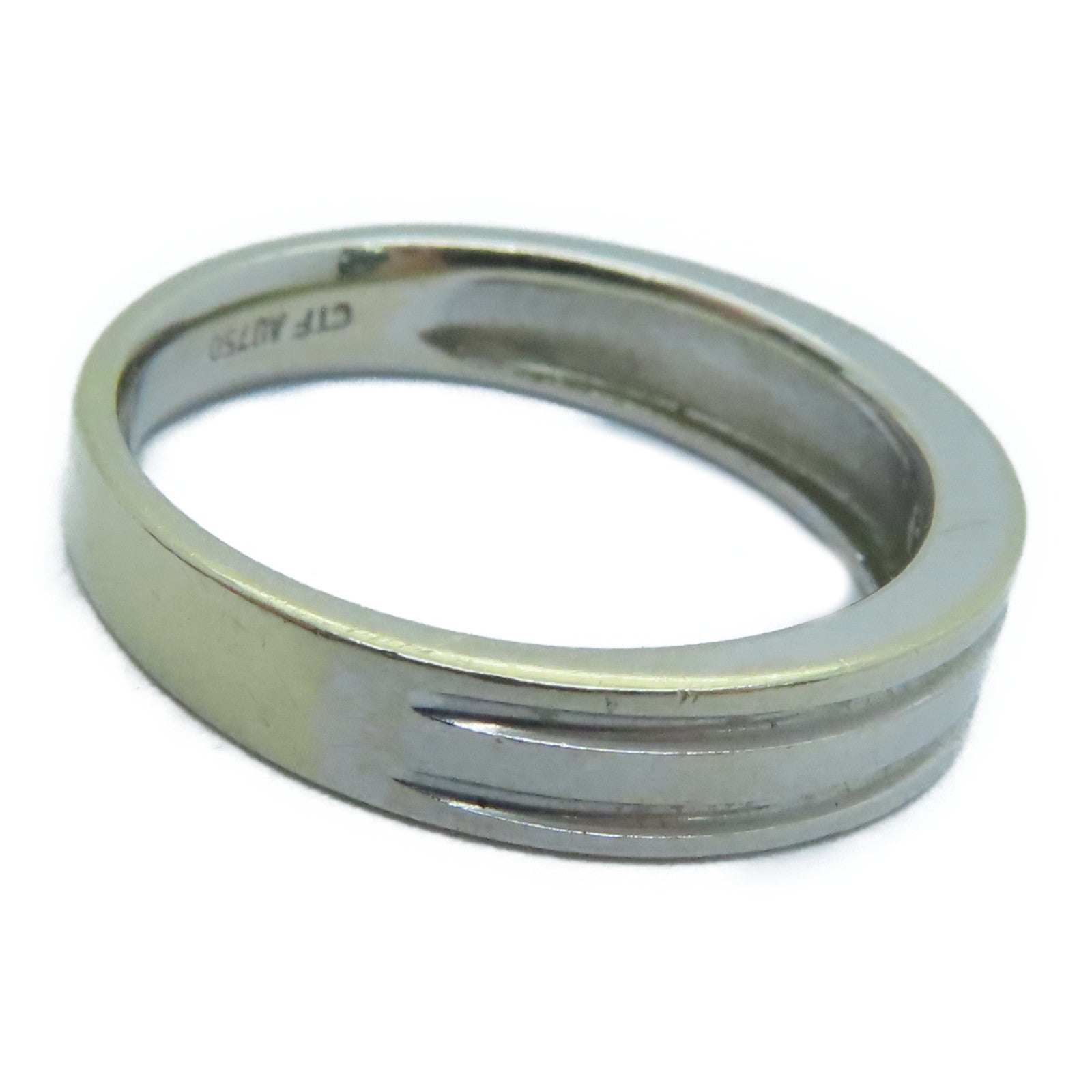 JEWELRY 【激减优惠】18K白金Diamond Ring 0.07ct钻石戒指US#6.0