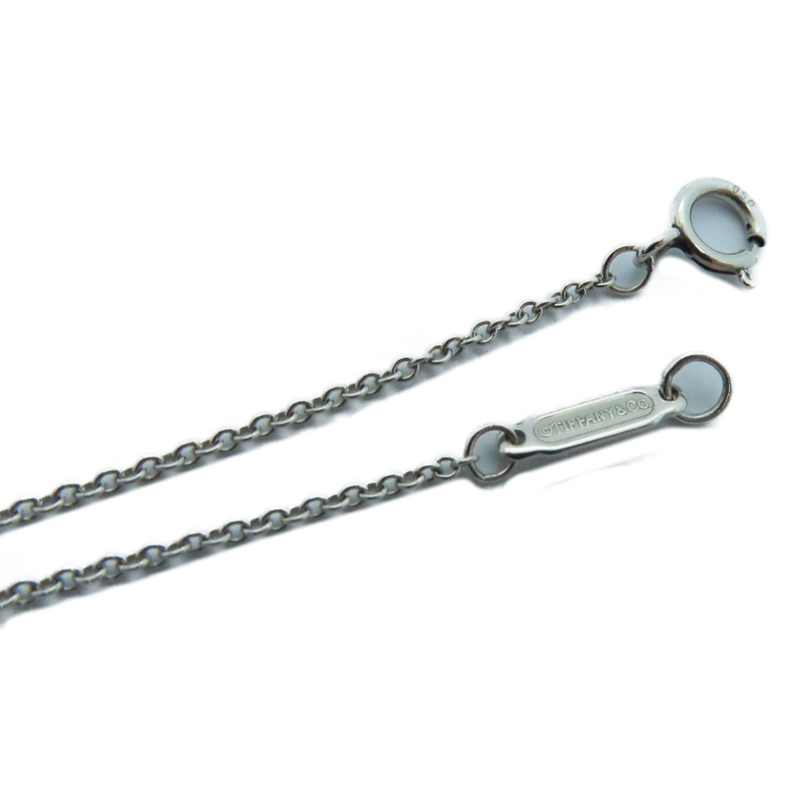 TIFFANY＆CO PT950铂金Diamond Necklace钻石项链