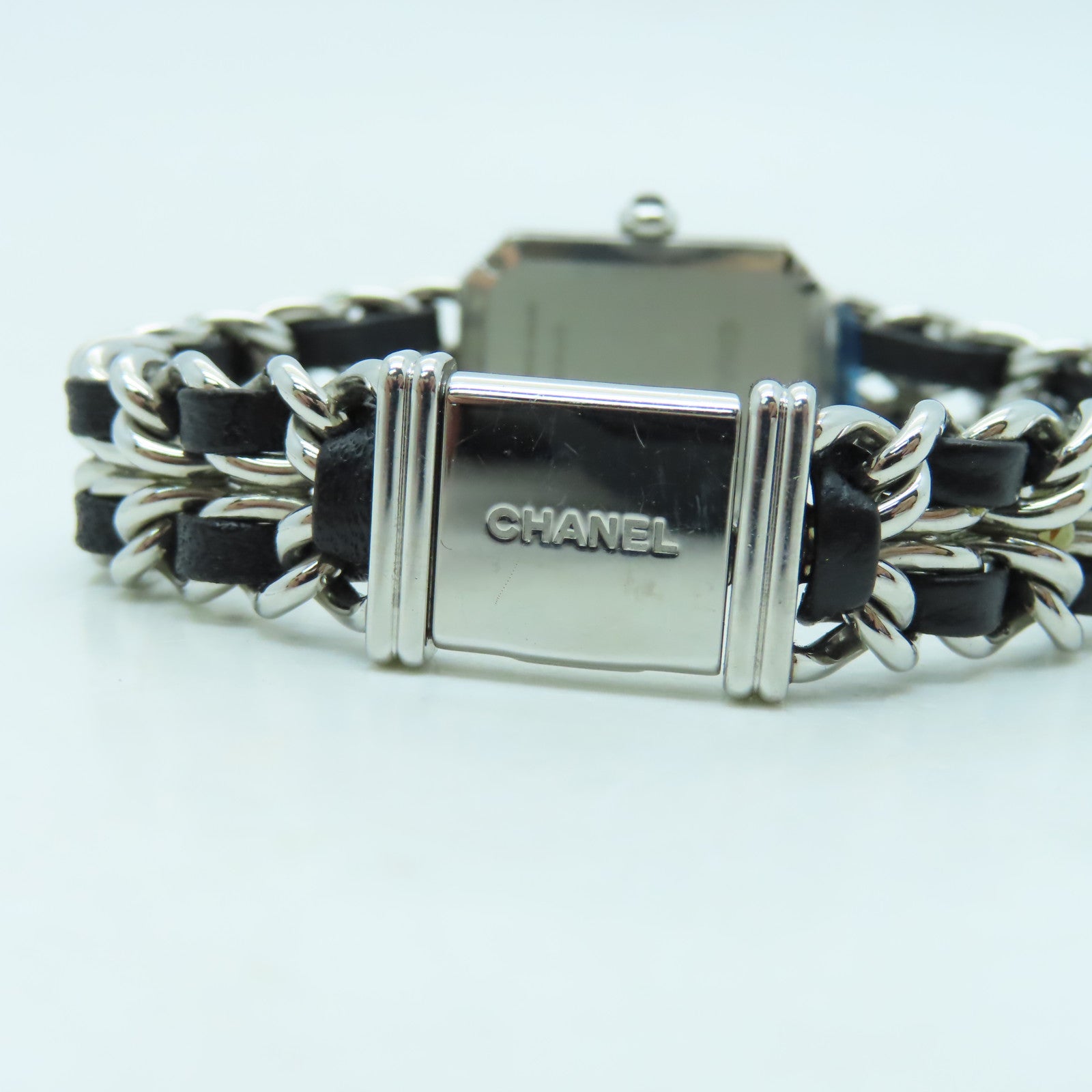 CHANEL Premiere L不鏽鋼手錶石英機芯黑色