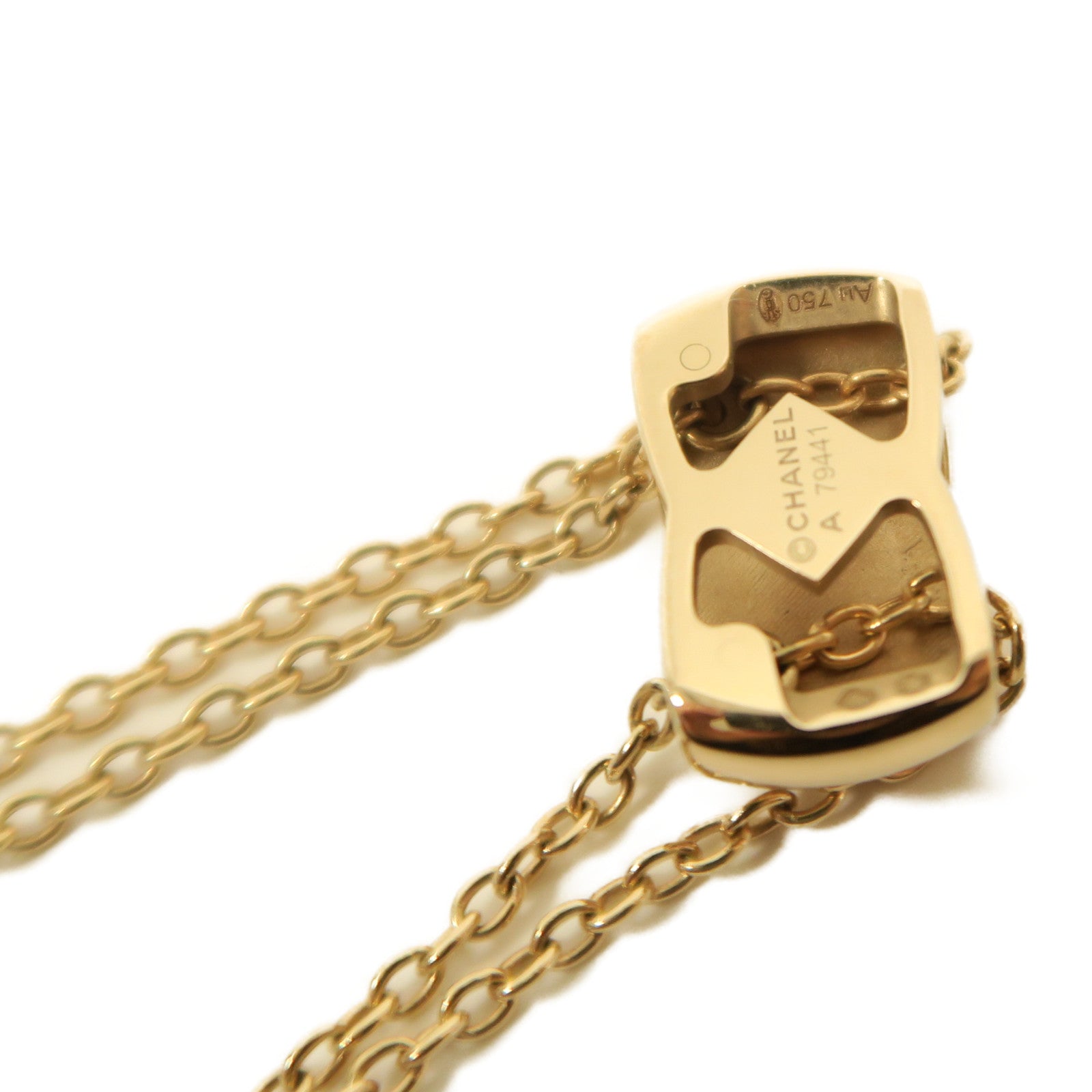 CHANEL 18KCoco Cursh Necklace項鍊金色