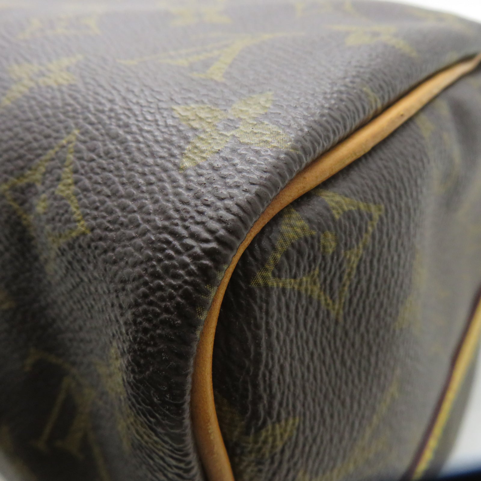 LOUIS VUITTON Monogram Speedy Bandouliere 30金扣手挽肩背兩用袋啡色