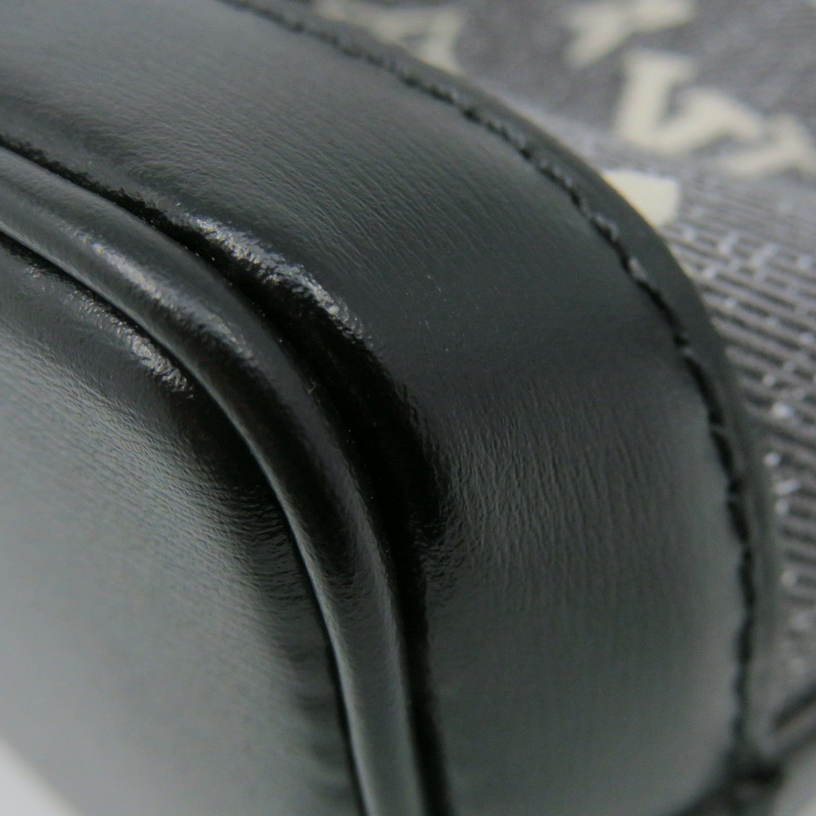 LOUIS VUITTON Monogram Jacquard Denim Nano Noe 2Way Shoulder Bag手挽肩背两用袋碳灰色
