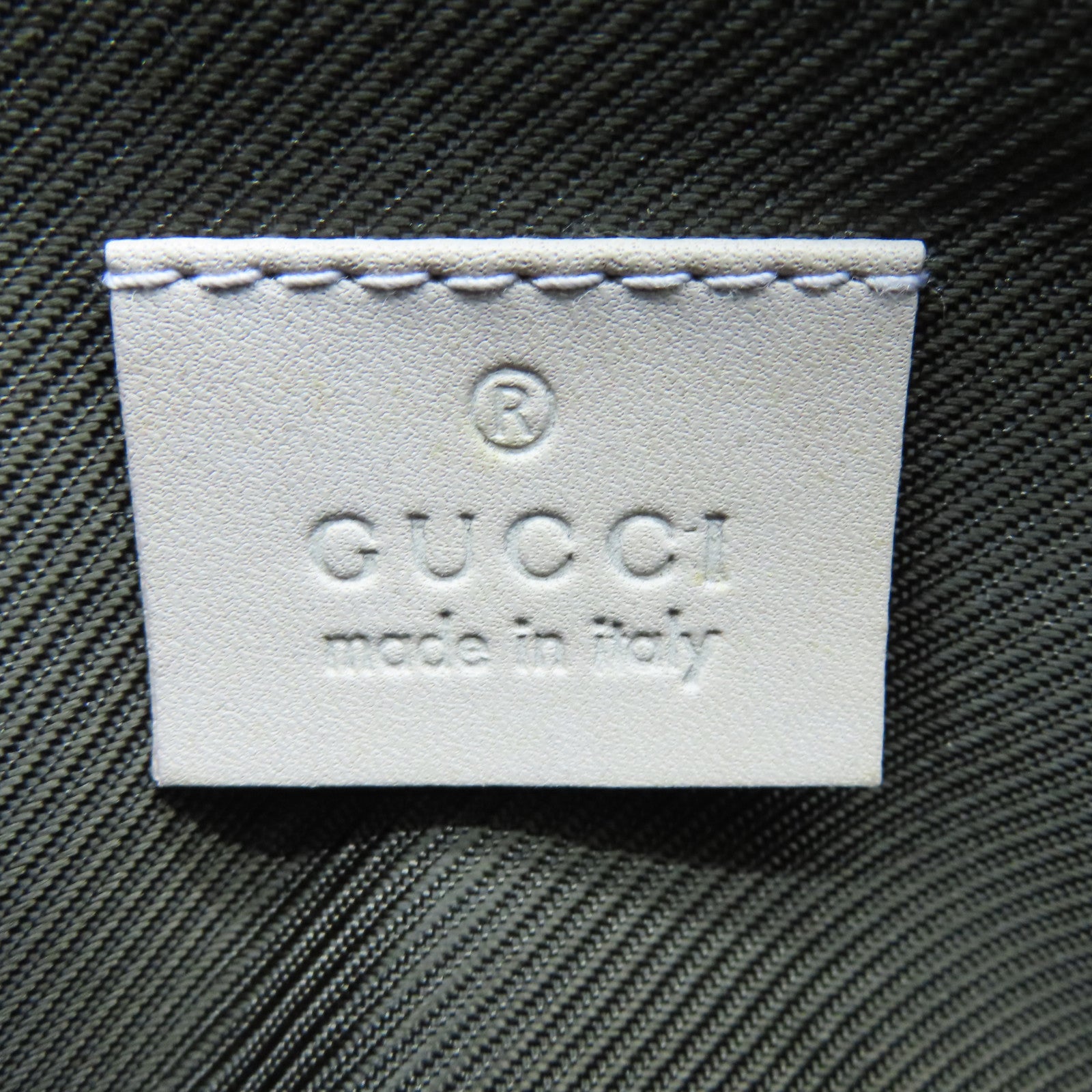 GUCCI 帆布Handbag银扣手挽袋紫色