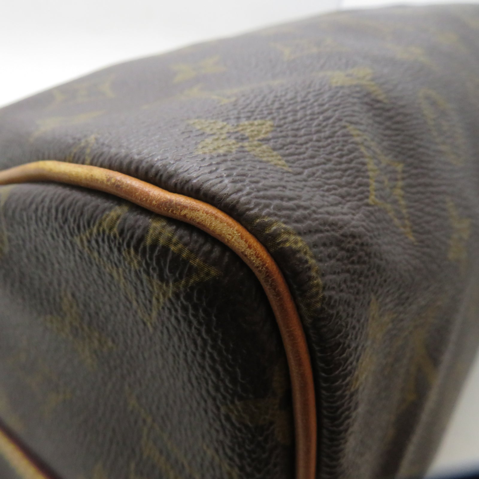 LOUIS VUITTON Monogram Speedy Bandouliere 30金扣手挽肩背兩用袋啡色