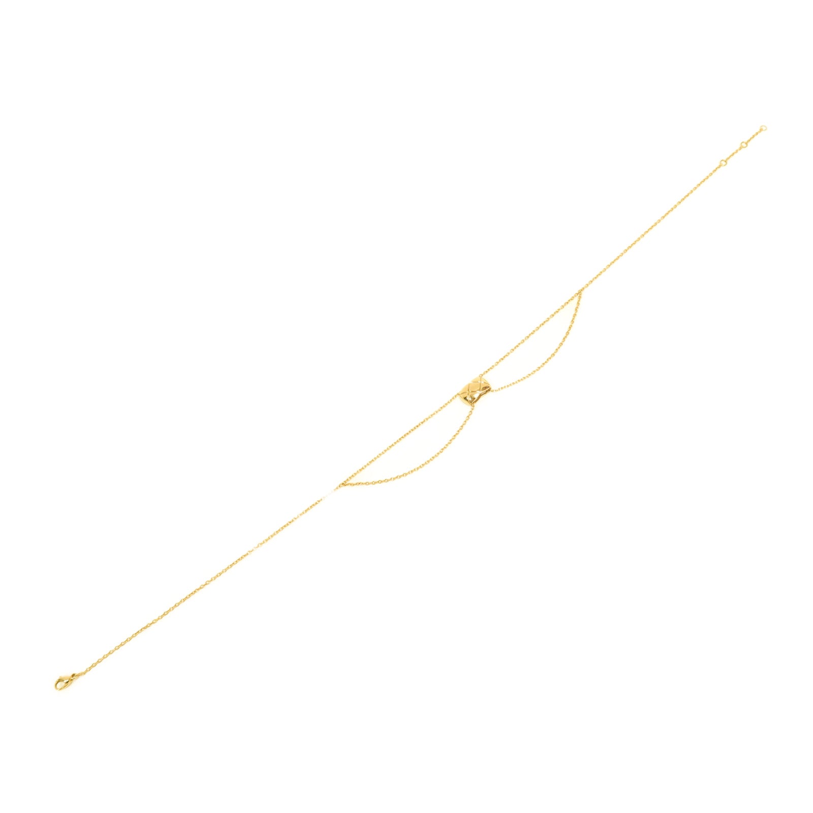 CHANEL 18KCoco Cursh Necklace項鍊金色