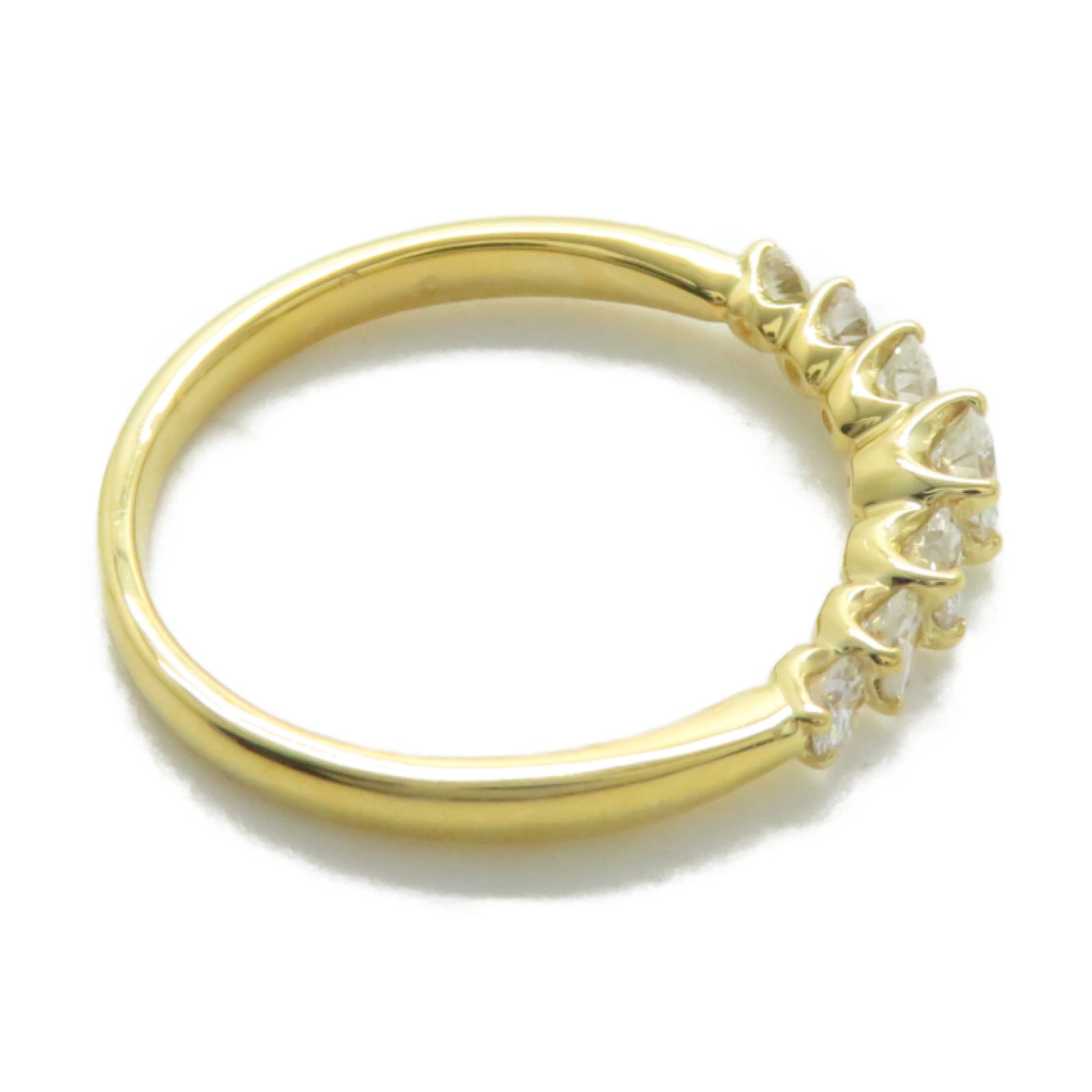 JEWELRY 18K黃金Diamond Ring 0.52ct鑽石戒指US#5.5