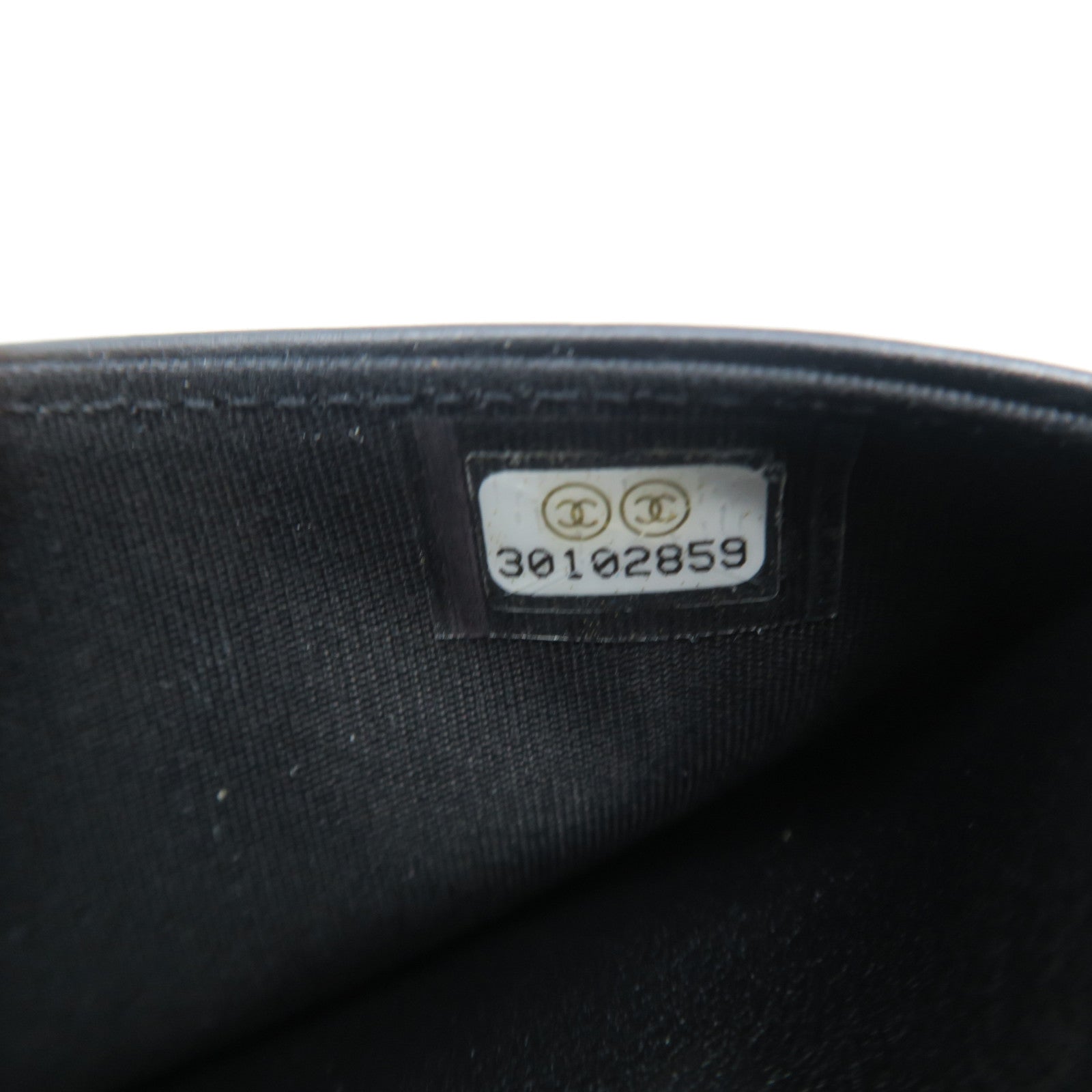 CHANEL rhombic cowhide leather Boy Chanel gold buckle chain shoulder bag black