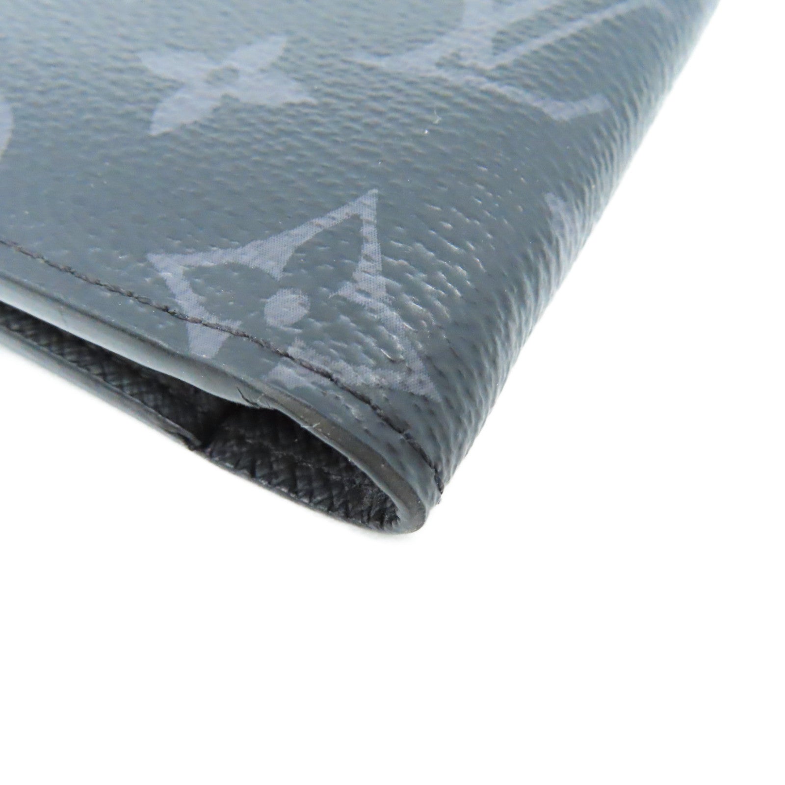 LOUIS VUITTON Monogram Eclipse Multiple Short Wallet短錢包黑色/灰色