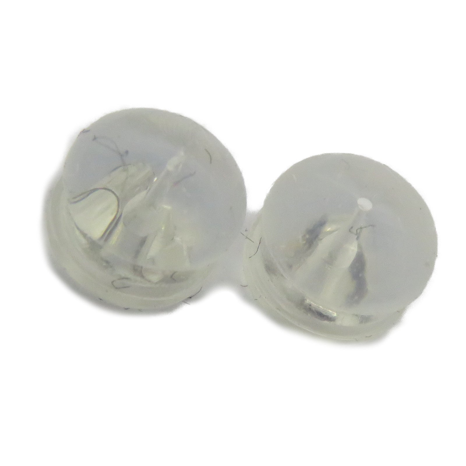 JEWELRY 18K白金Sapphire Earrings 0.95ct藍寶石/0.10ct鑽石耳環藍色/銀色
