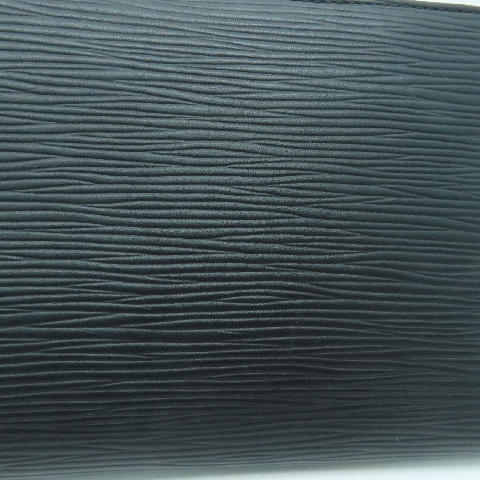 LOUIS VUITTON Epi Zipper Wallet银扣长钱包黑色