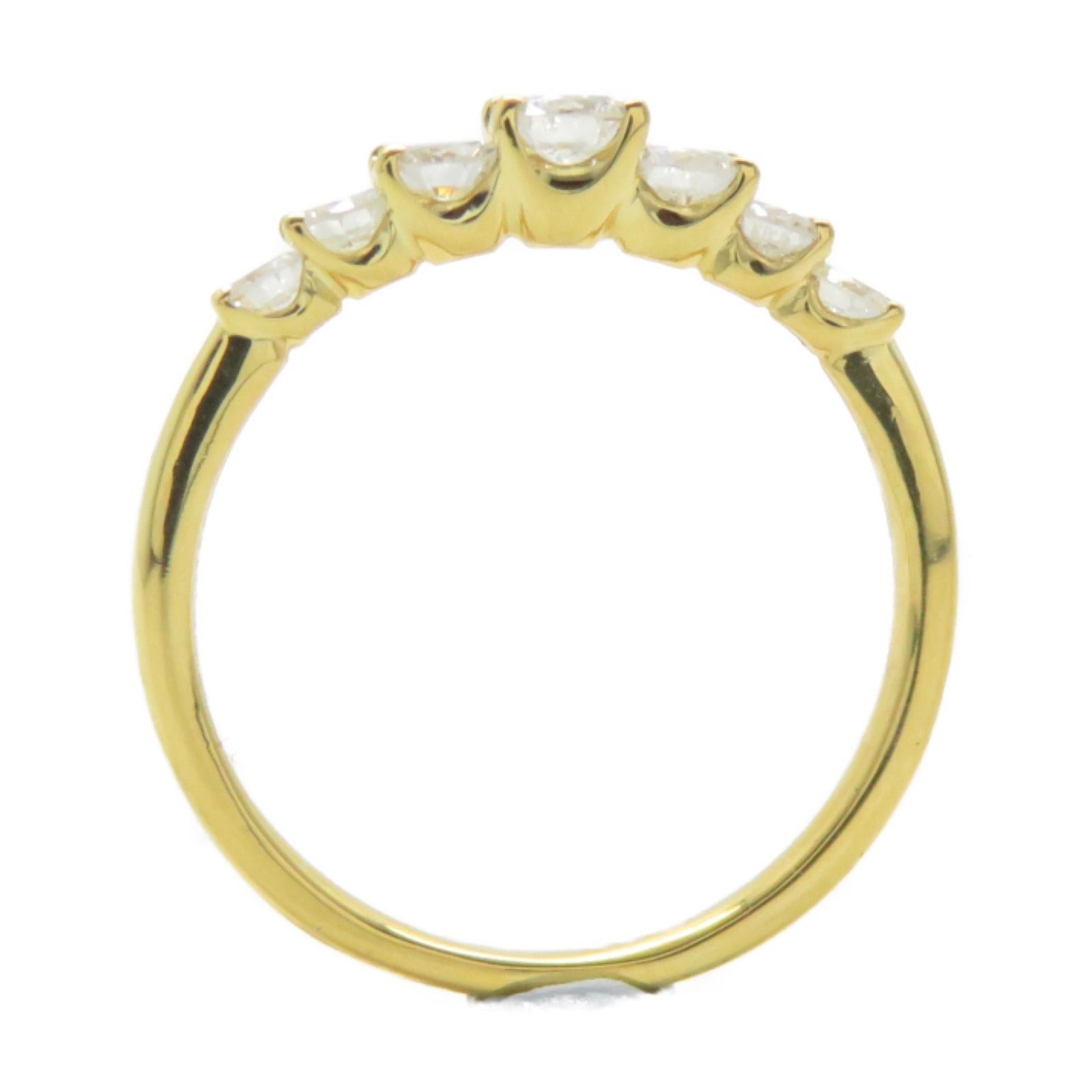 JEWELRY 18K黃金Diamond Ring 0.52ct鑽石戒指US#5.5