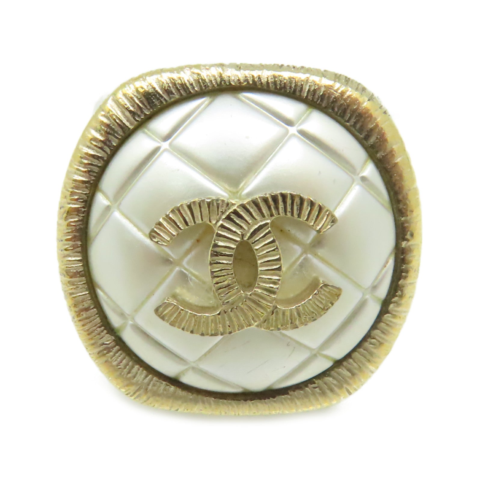 CHANEL 金屬Ring戒指US#6.25
